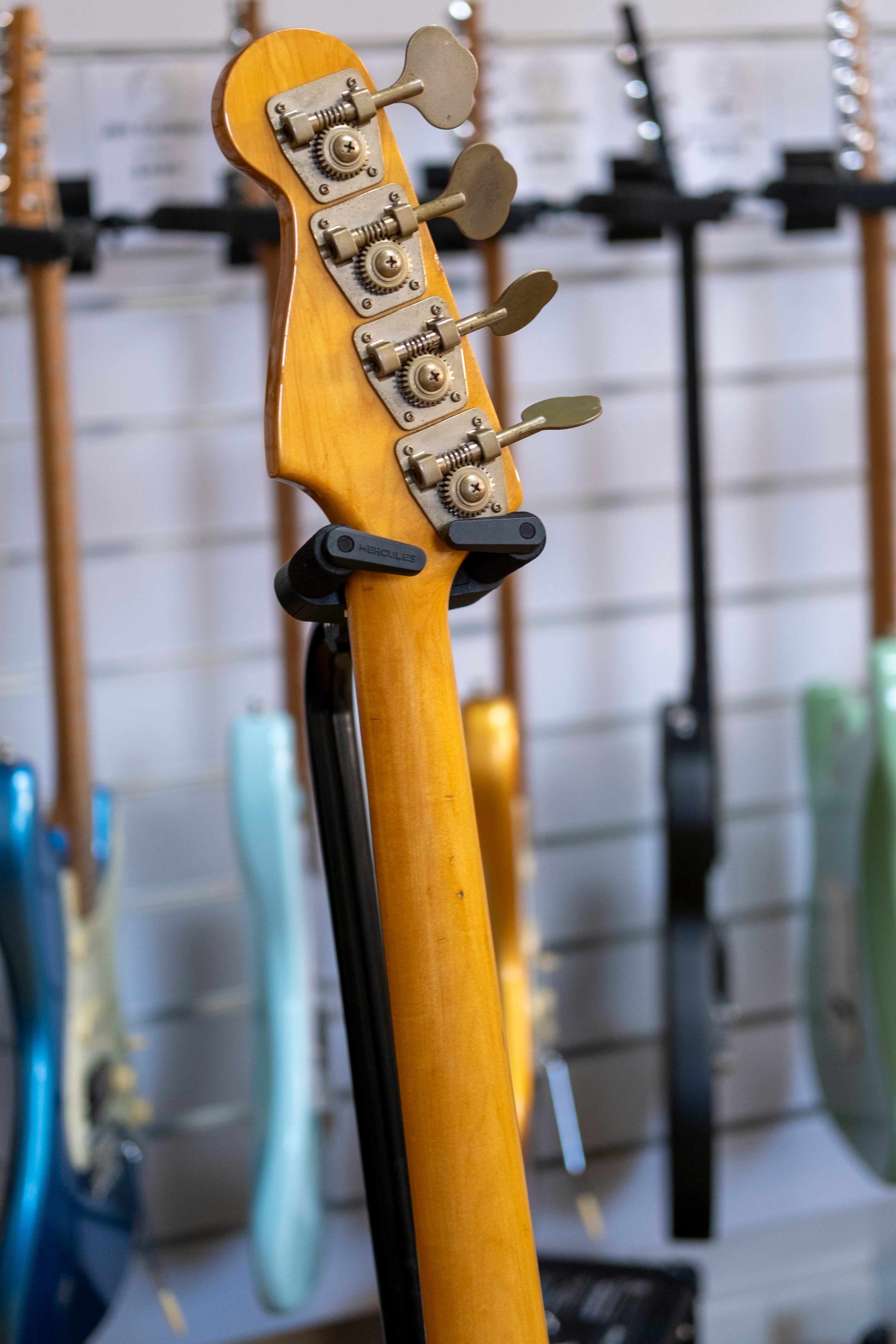 Tokai Hard Puncher PB-60 Bass Guitar (Black) (Pre-Owned, 1981 MIJ)