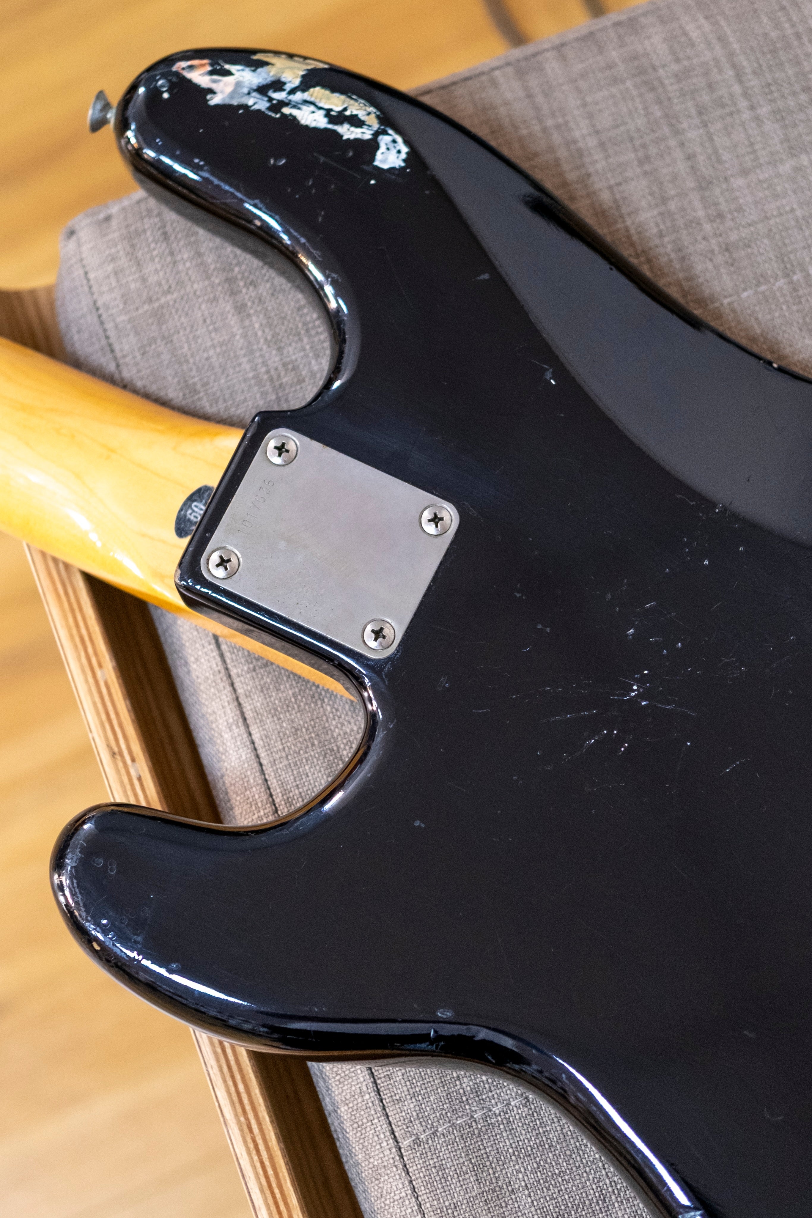 Tokai Hard Puncher PB-60 Bass Guitar (Black) (Pre-Owned, 1981 MIJ)