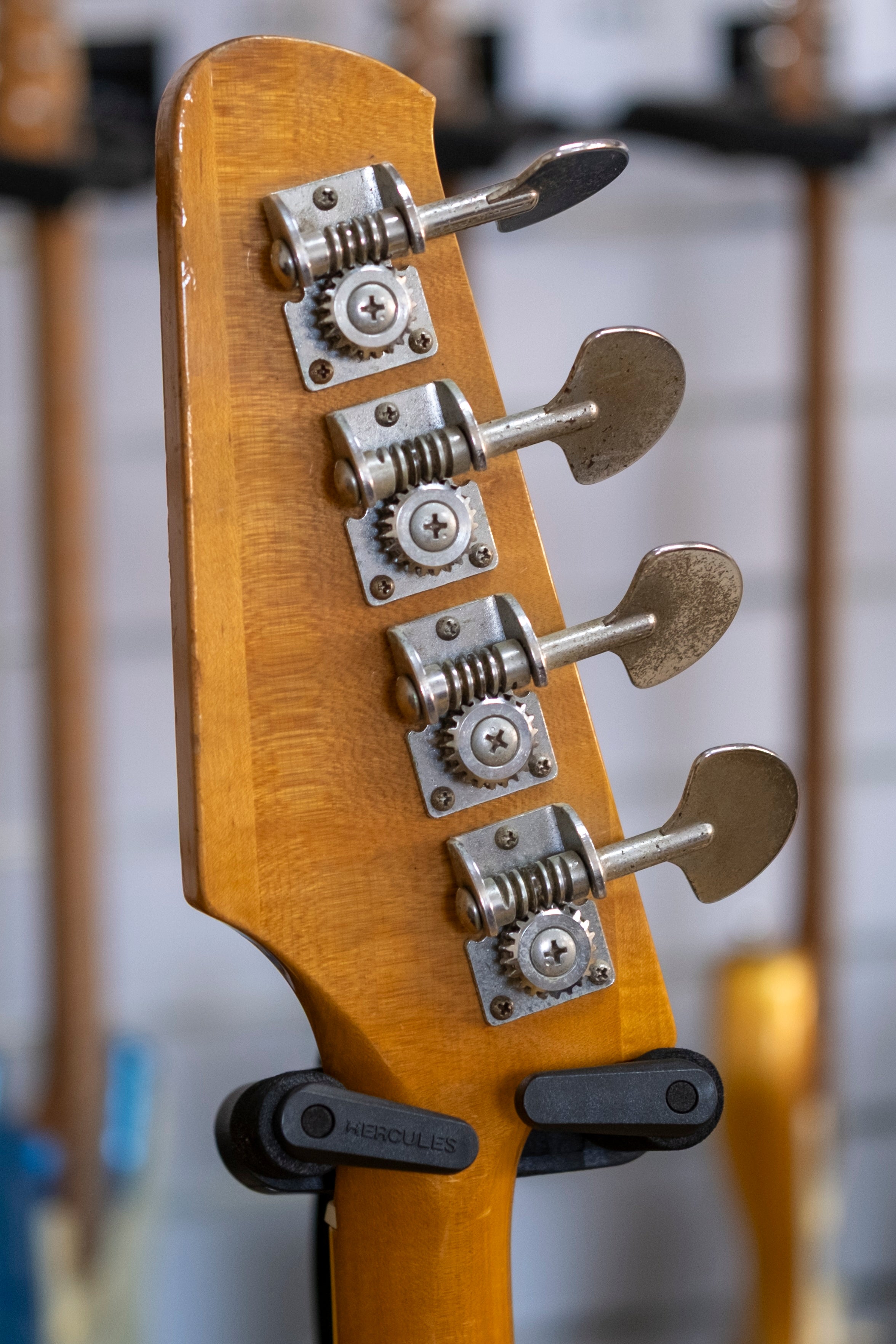 Yamaha Super Bass SB-55 Bass Guitar (3-Tone Sunburst) (Pre-Owned, 1974 MIJ)