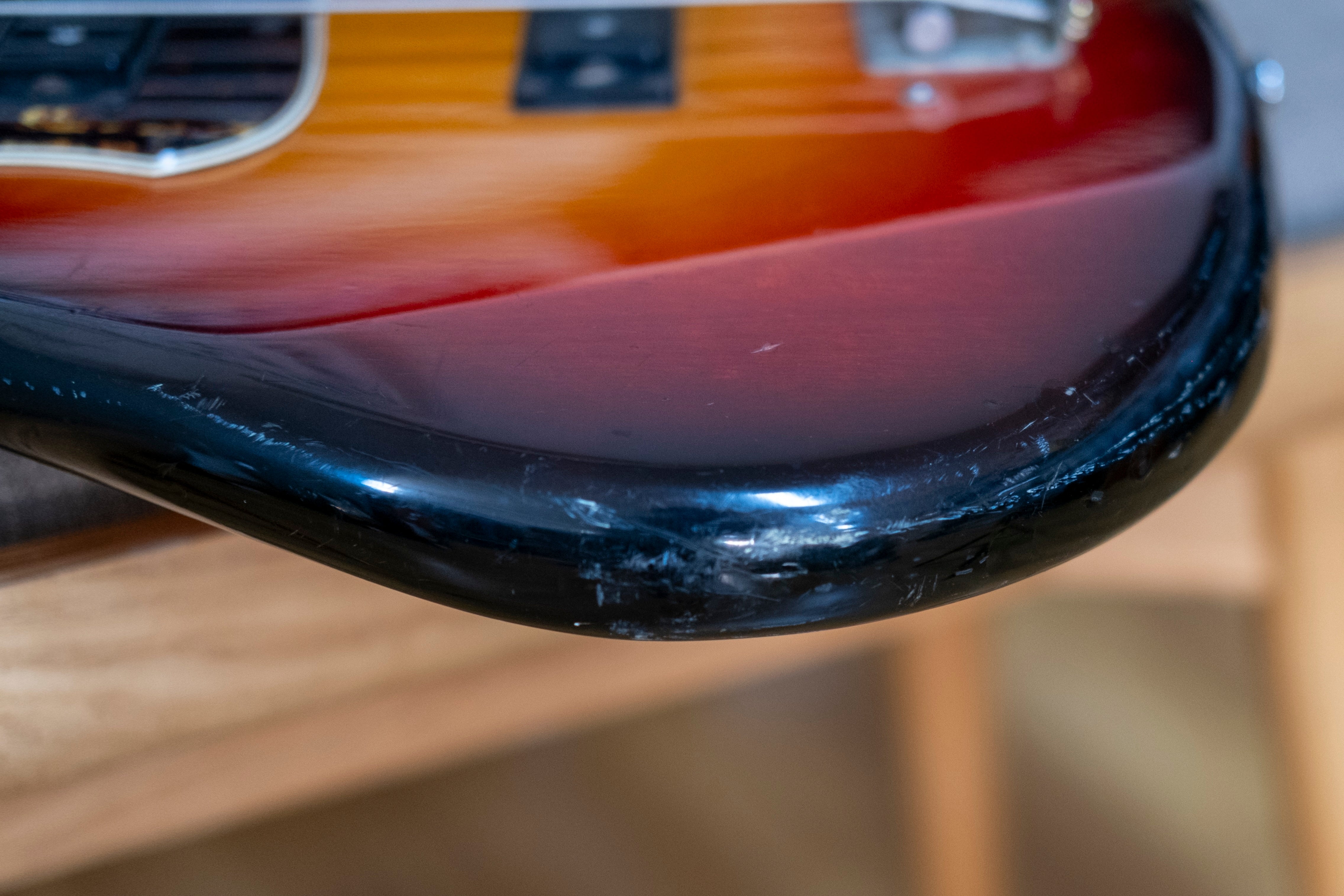 Yamaha Super Bass SB-55 Bass Guitar (3-Tone Sunburst) (Pre-Owned, 1974 MIJ)