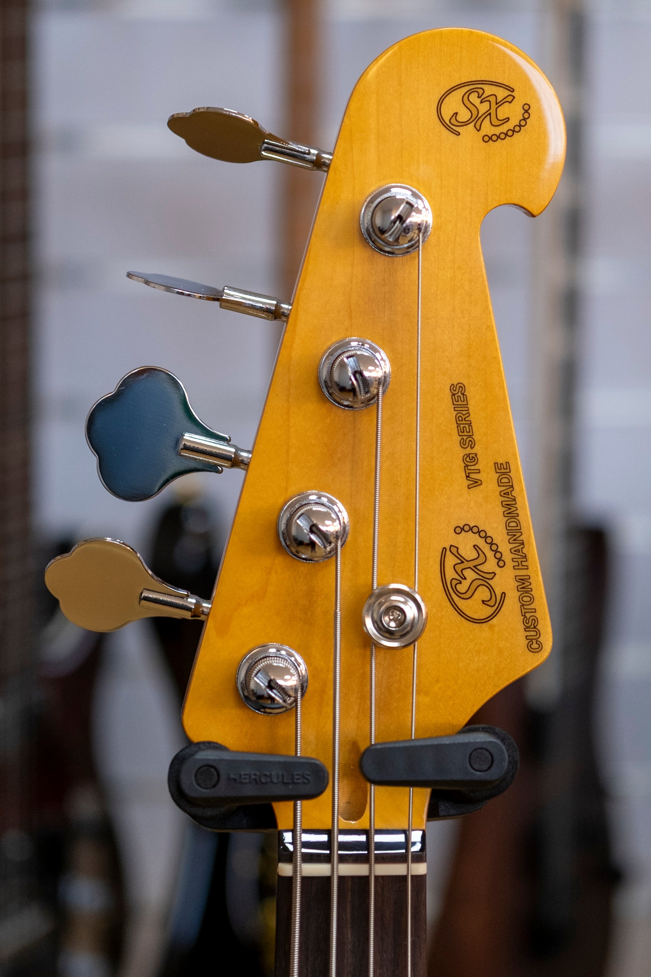 SX VTG Series P&J 4-String Bass Guitar (Lake Placid Blue)