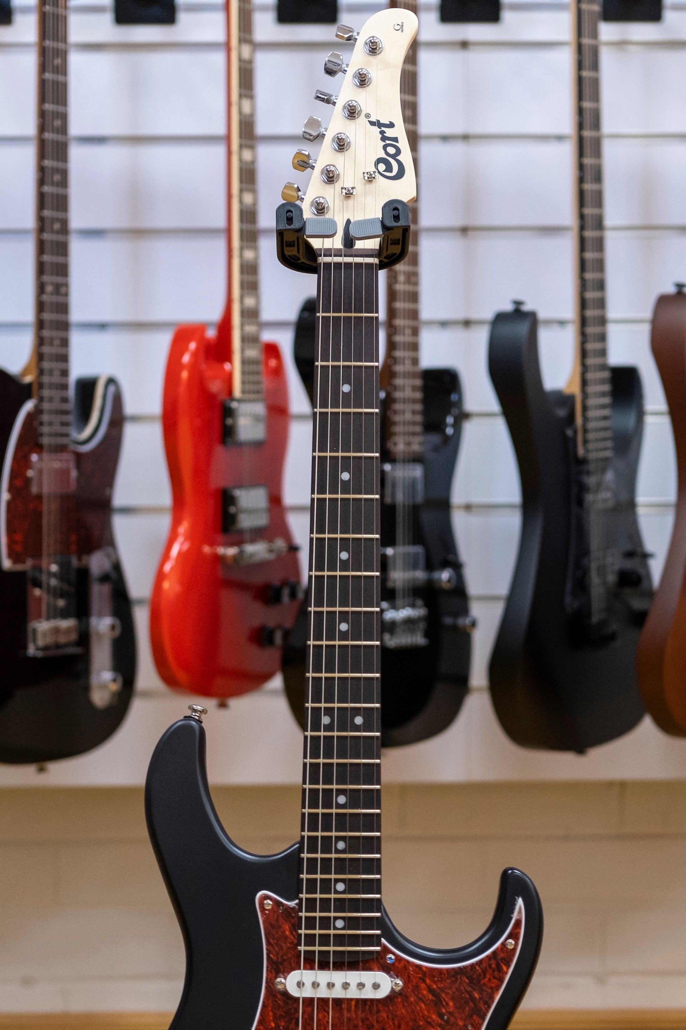 Cort G Series G110 Electric Guitar (Open Pore Black)