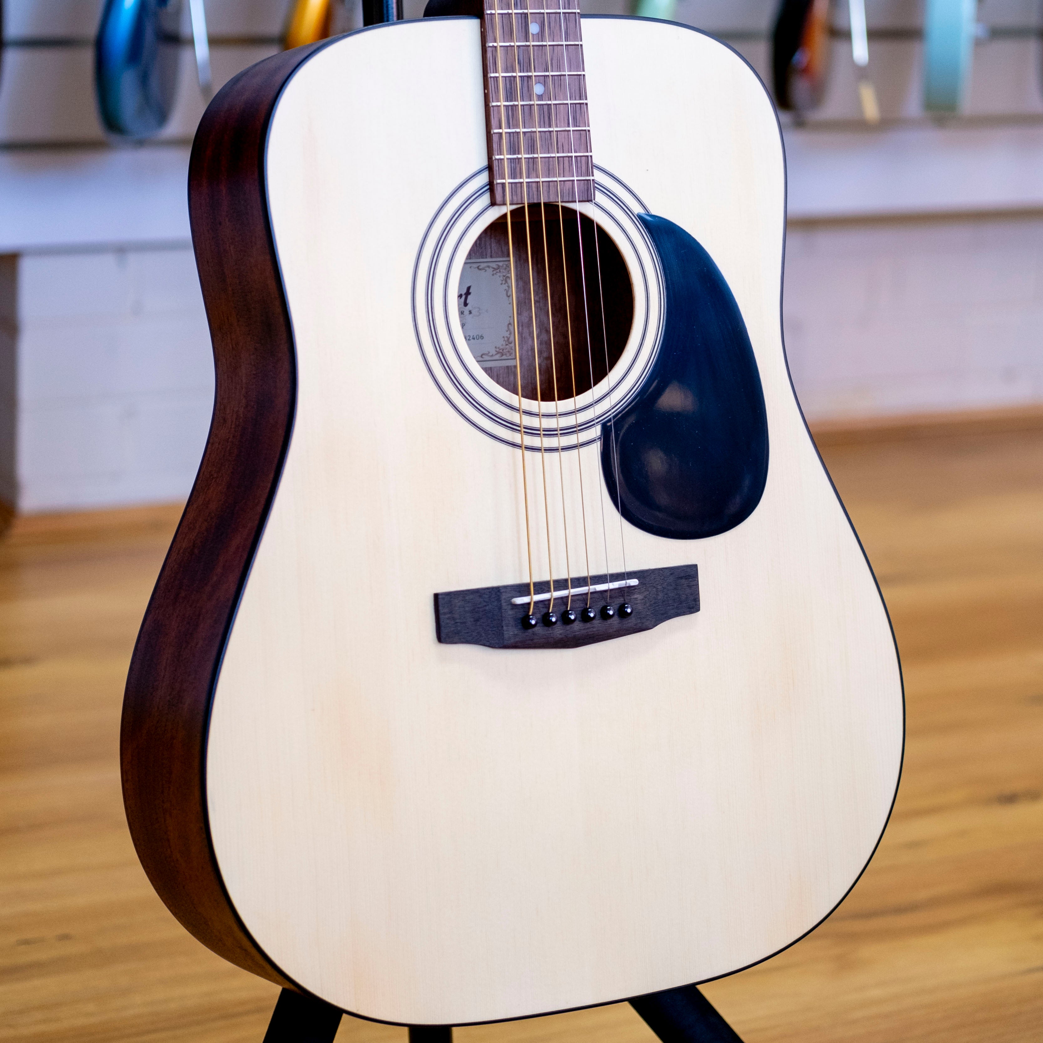 Cort AD810 Standard Series Dreadnought Acoustic Guitar (Open Pore)