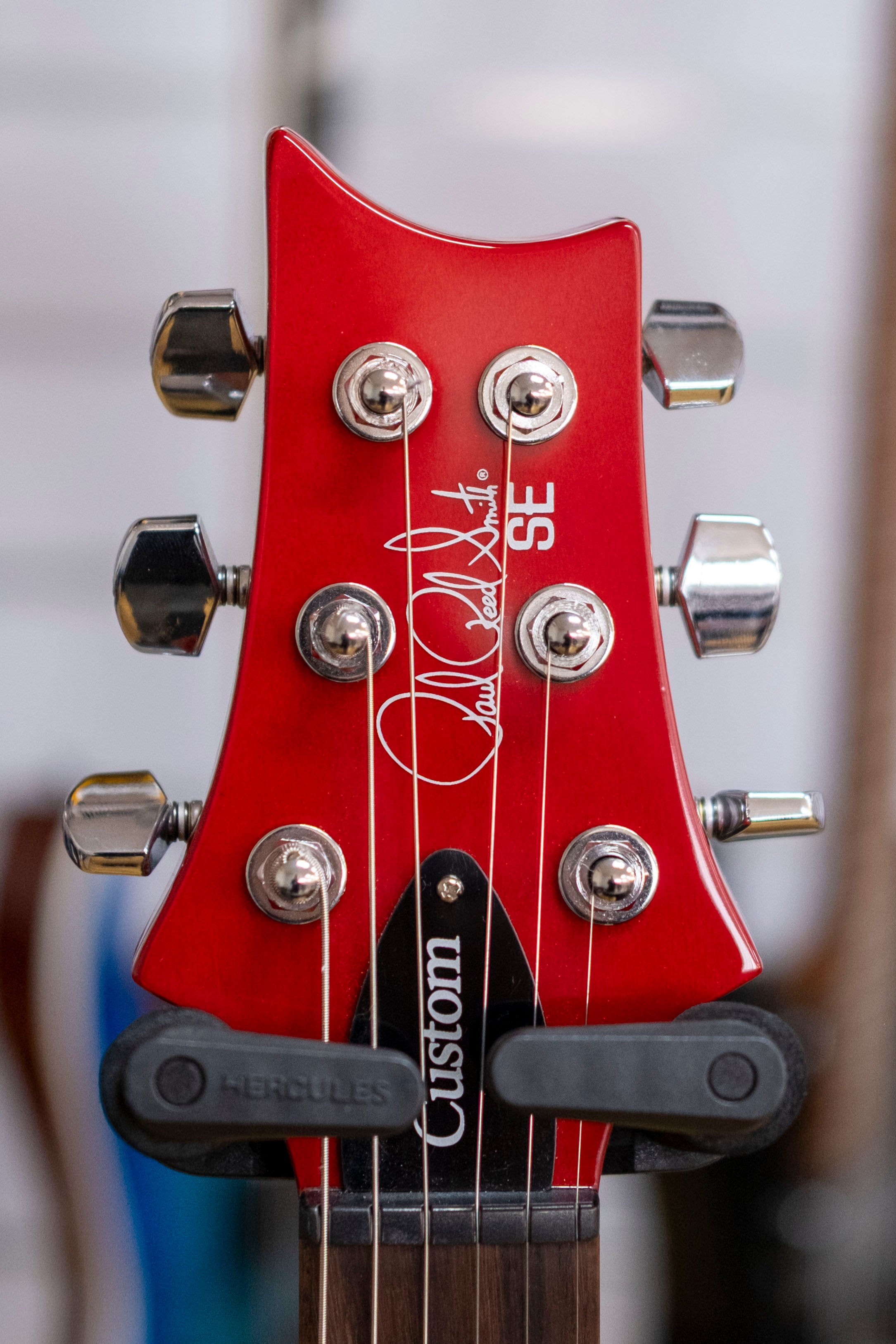 PRS SE Custom 24 Electric Guitar with Bag (Charcoal Cherry Burst)