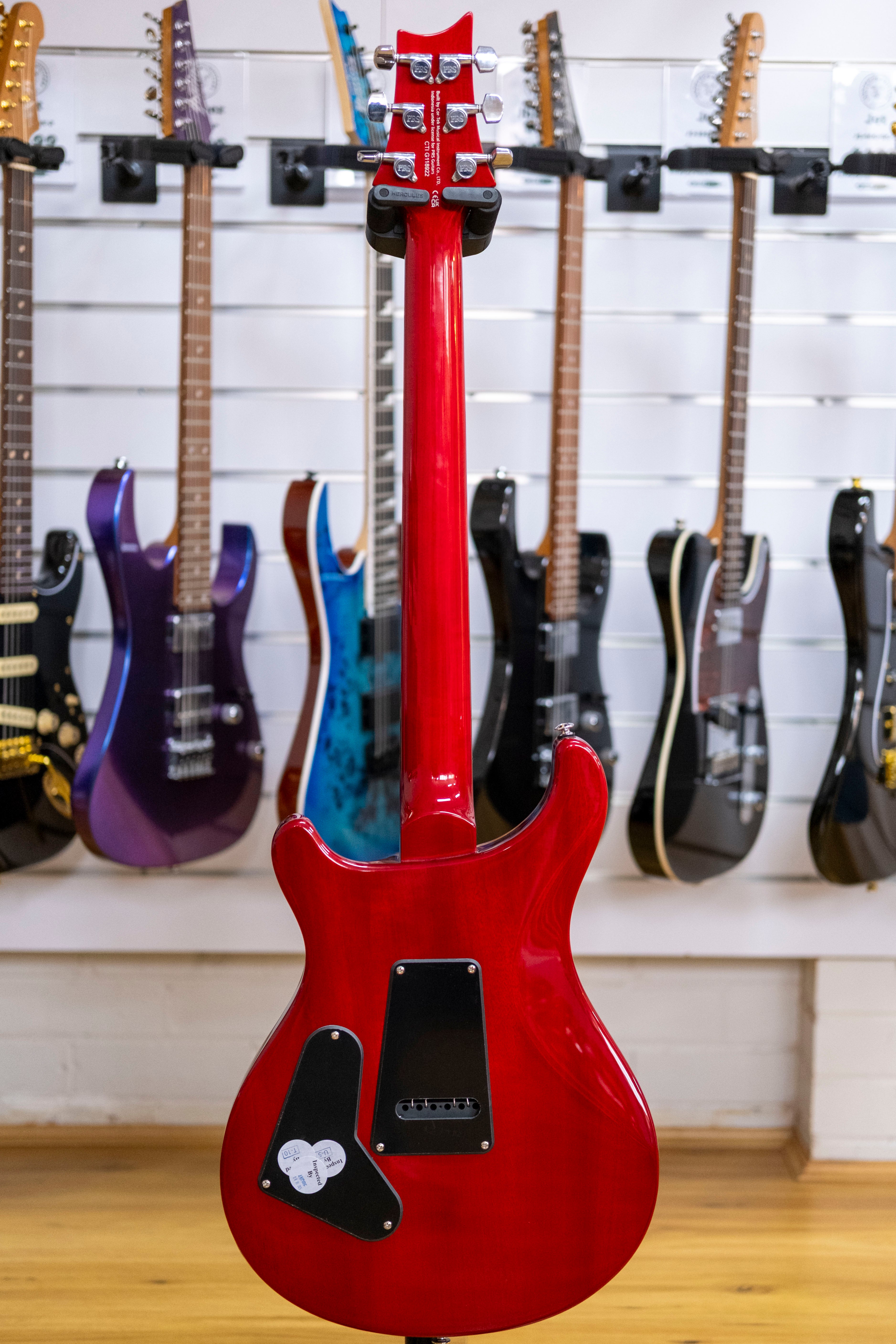 PRS SE Custom 24 Electric Guitar with Bag (Charcoal Cherry Burst)