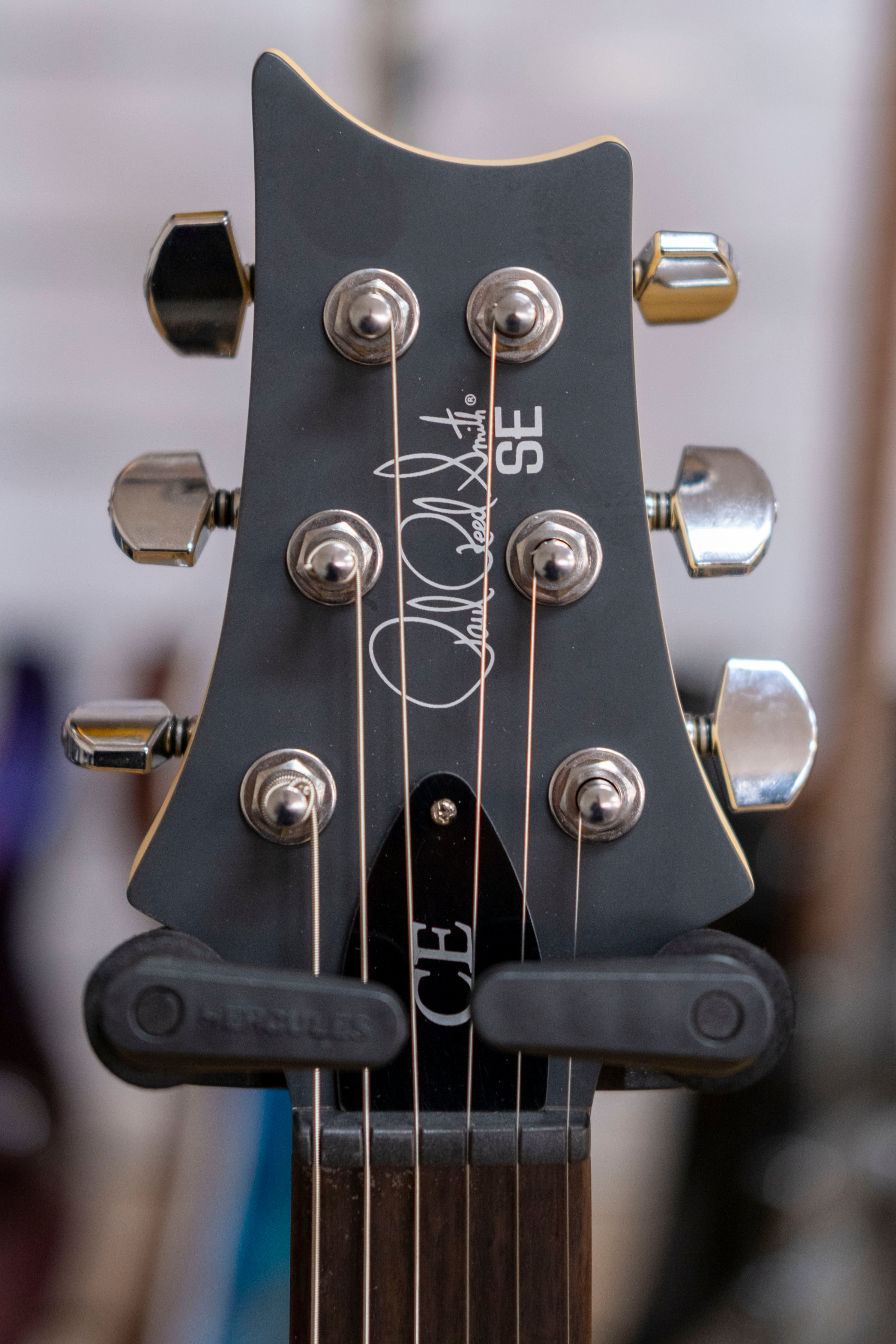 PRS SE CE24 Standard Satin Electric Guitar with Gig Bag (Ice Blue Metallic)