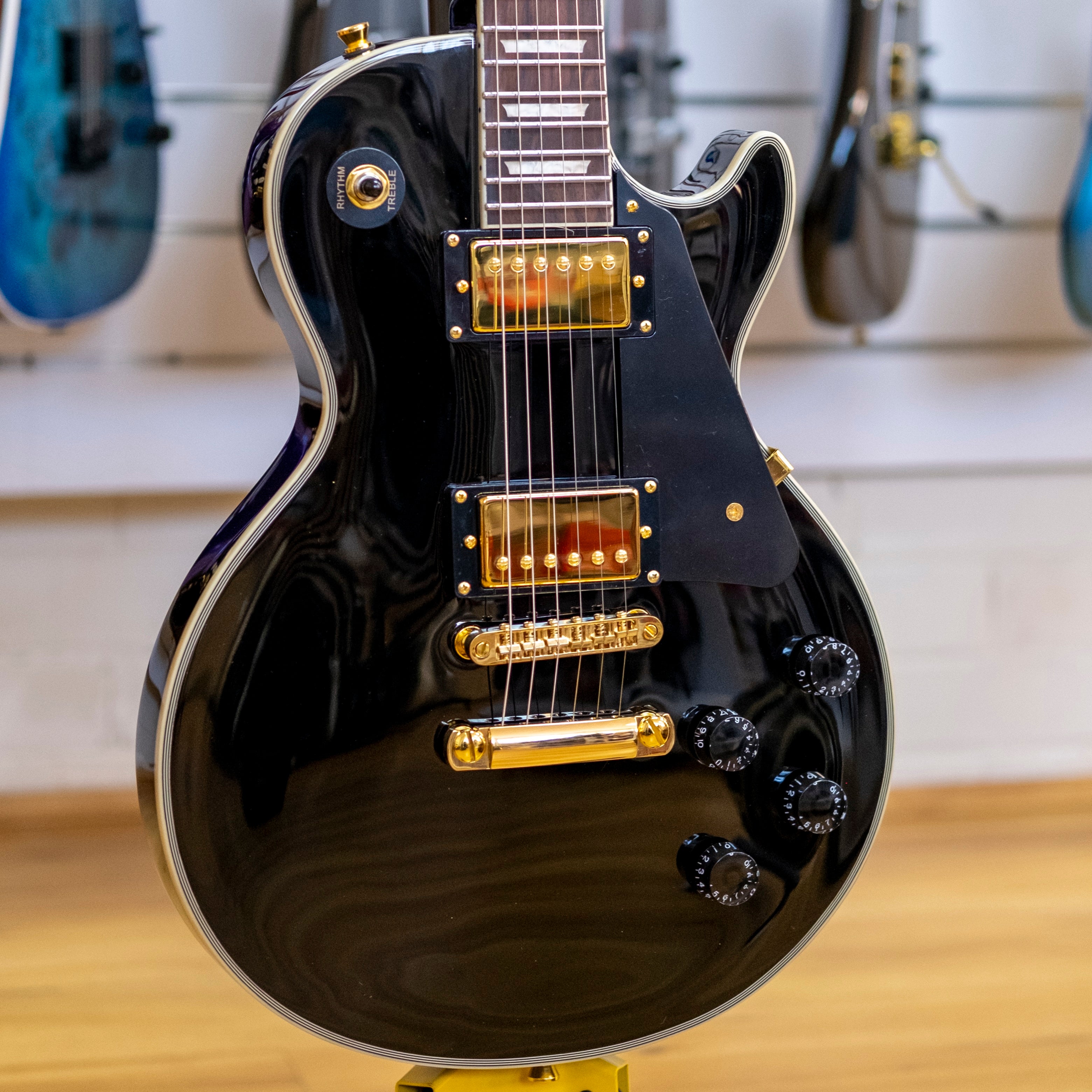 Jet JL-500 Custom Electric Guitar (Black)