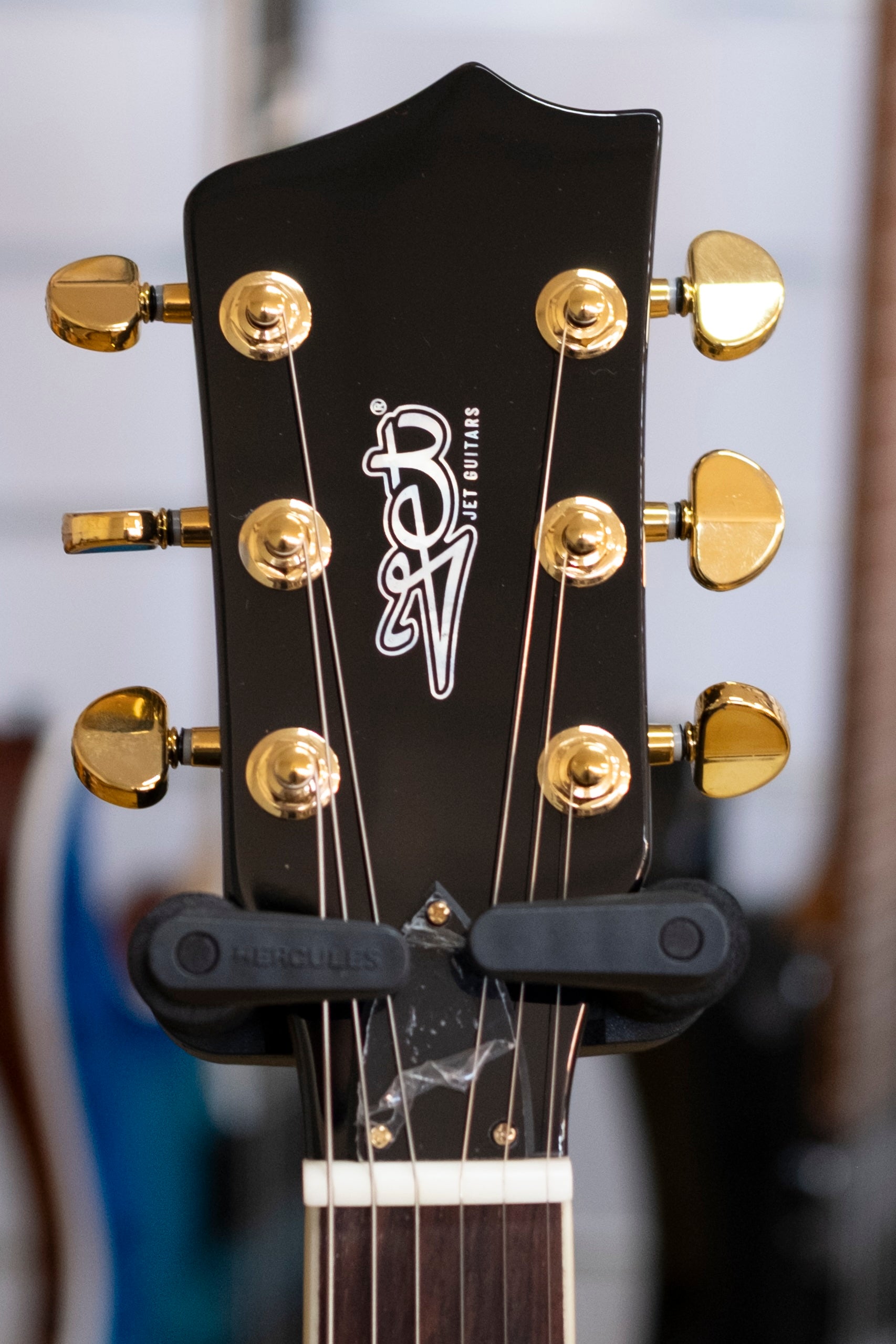 Jet JL-500 Custom Electric Guitar (Black)