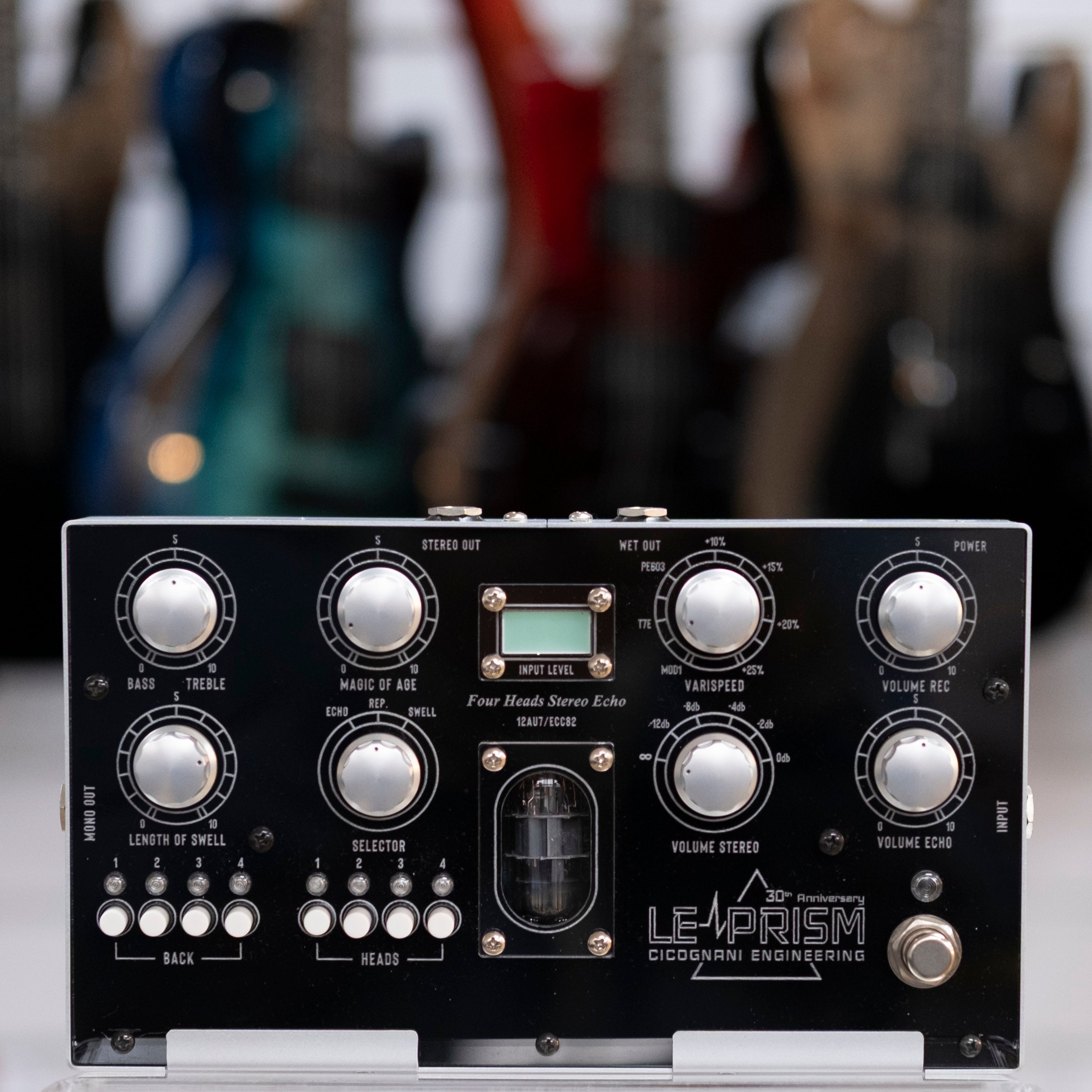 Cicognani Engineering Le Prism Four Heads Stereo Echo Pedal (Pre-Owned)