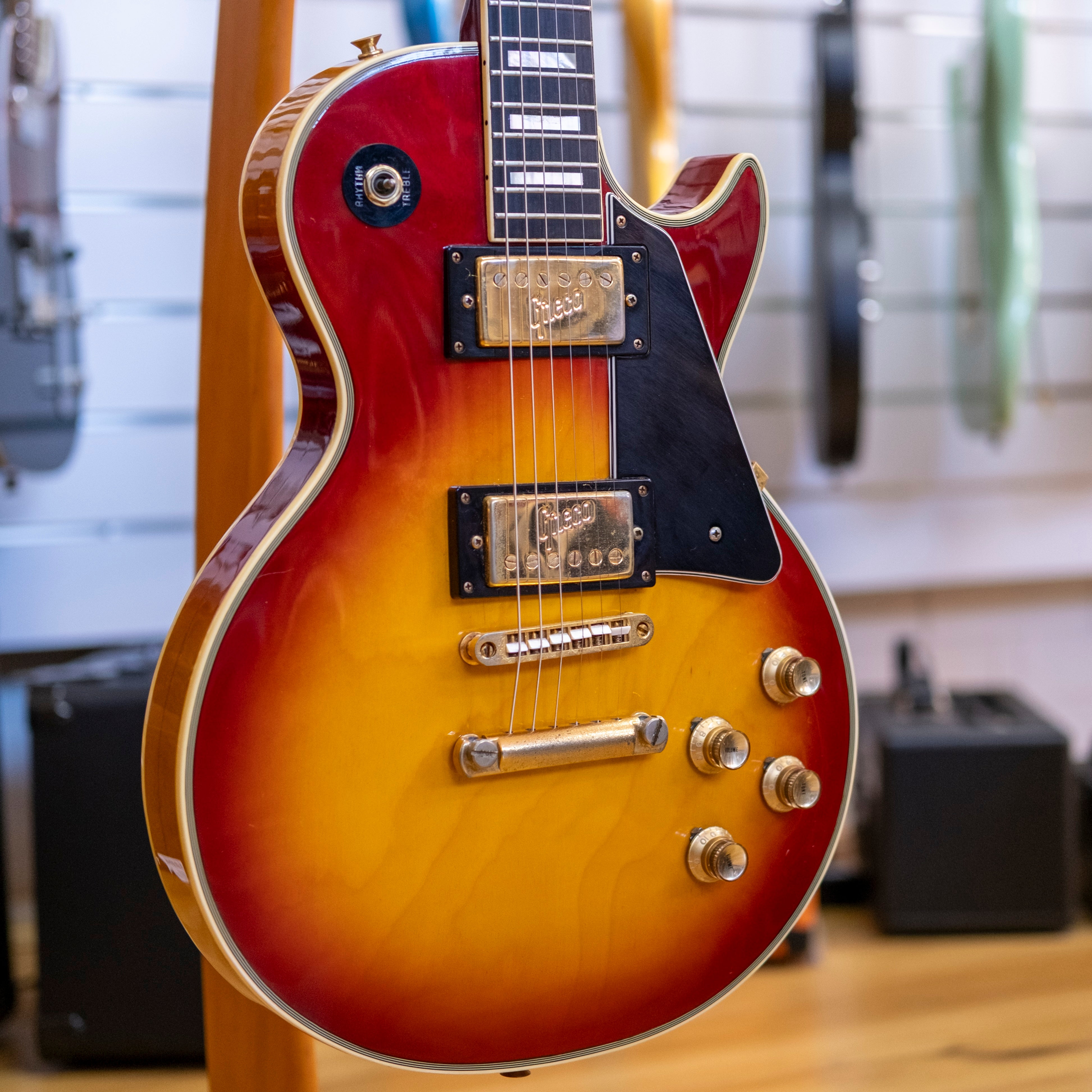 Greco EG-500R 'LP' Custom Electric Guitar (Cherry Sunburst) (Pre-Owned, 1970's MIJ)