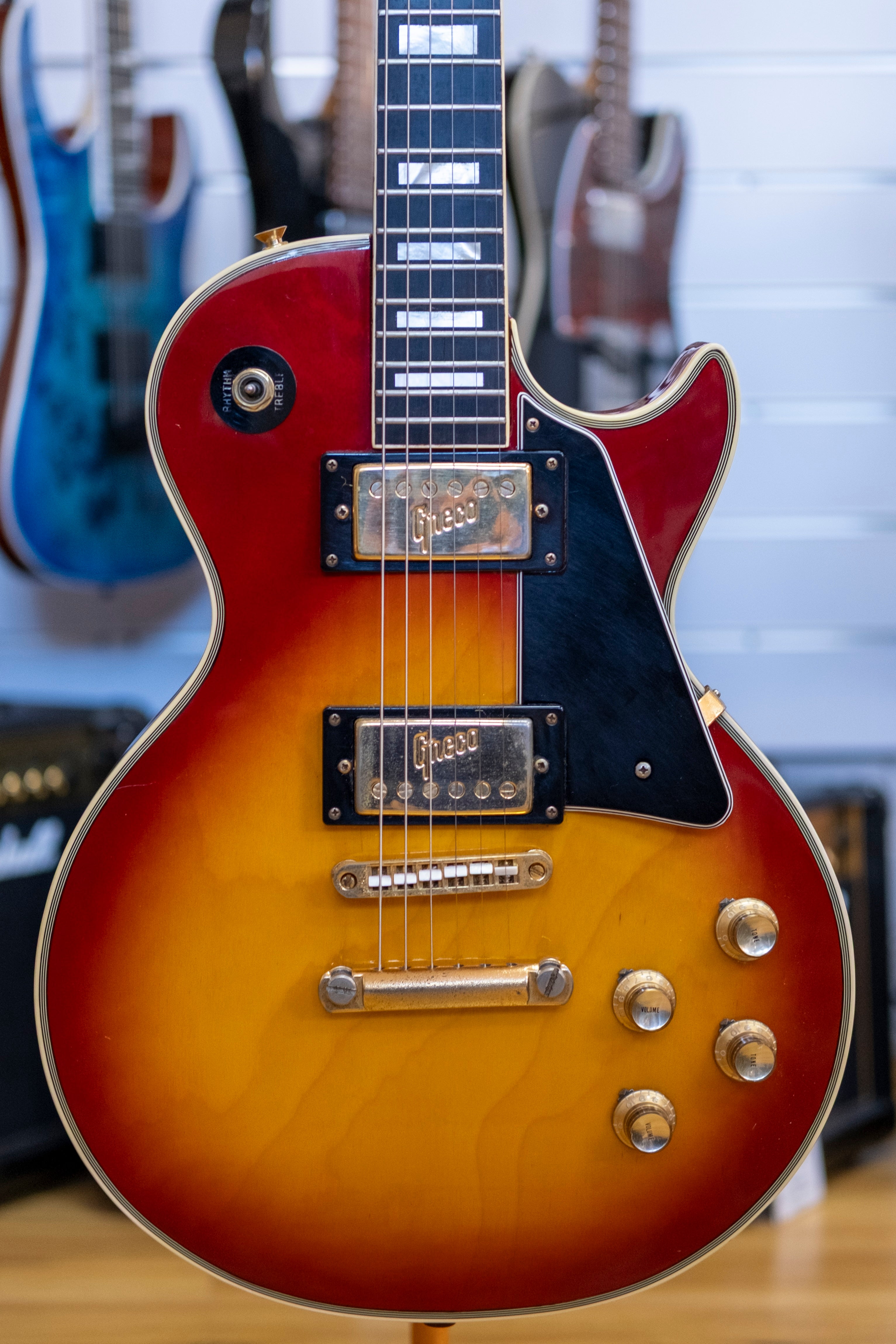 Greco EG-500R 'LP' Custom Electric Guitar (Cherry Sunburst) (Pre-Owned, 1970's MIJ)