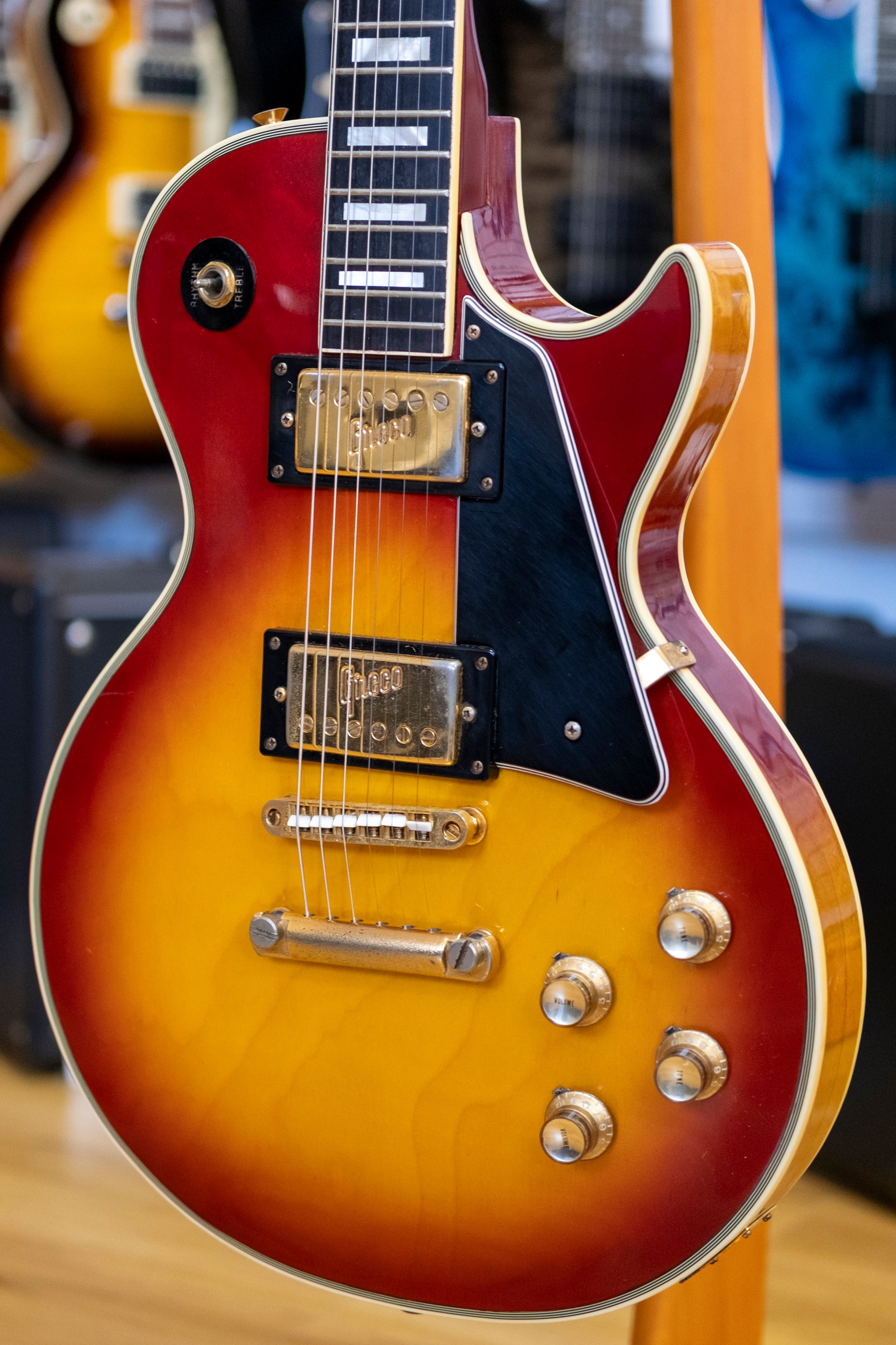 Greco EG-500R 'LP' Custom Electric Guitar (Cherry Sunburst) (Pre-Owned, 1970's MIJ)