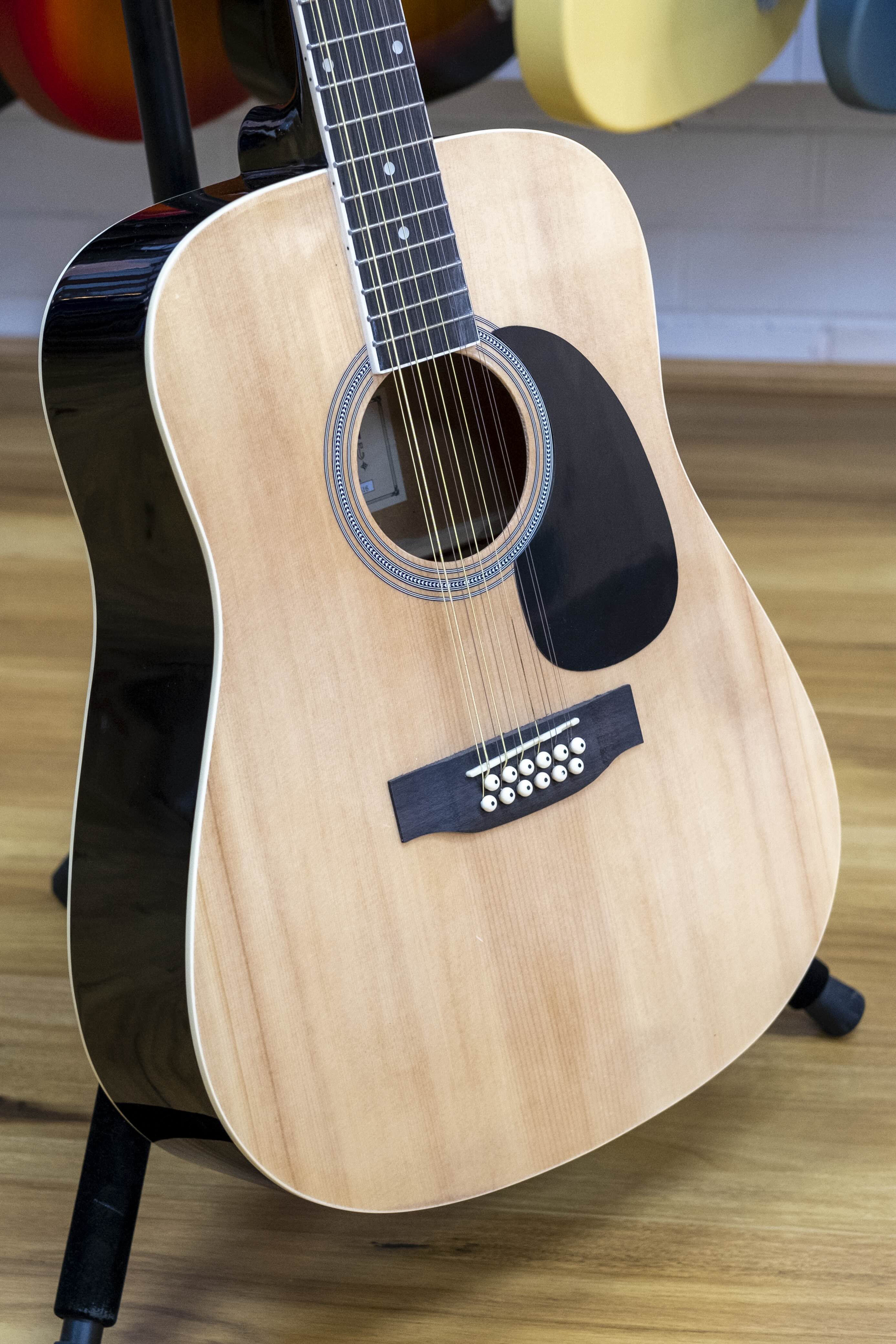 Redding RED512 12-String Acoustic Guitar (Natural)