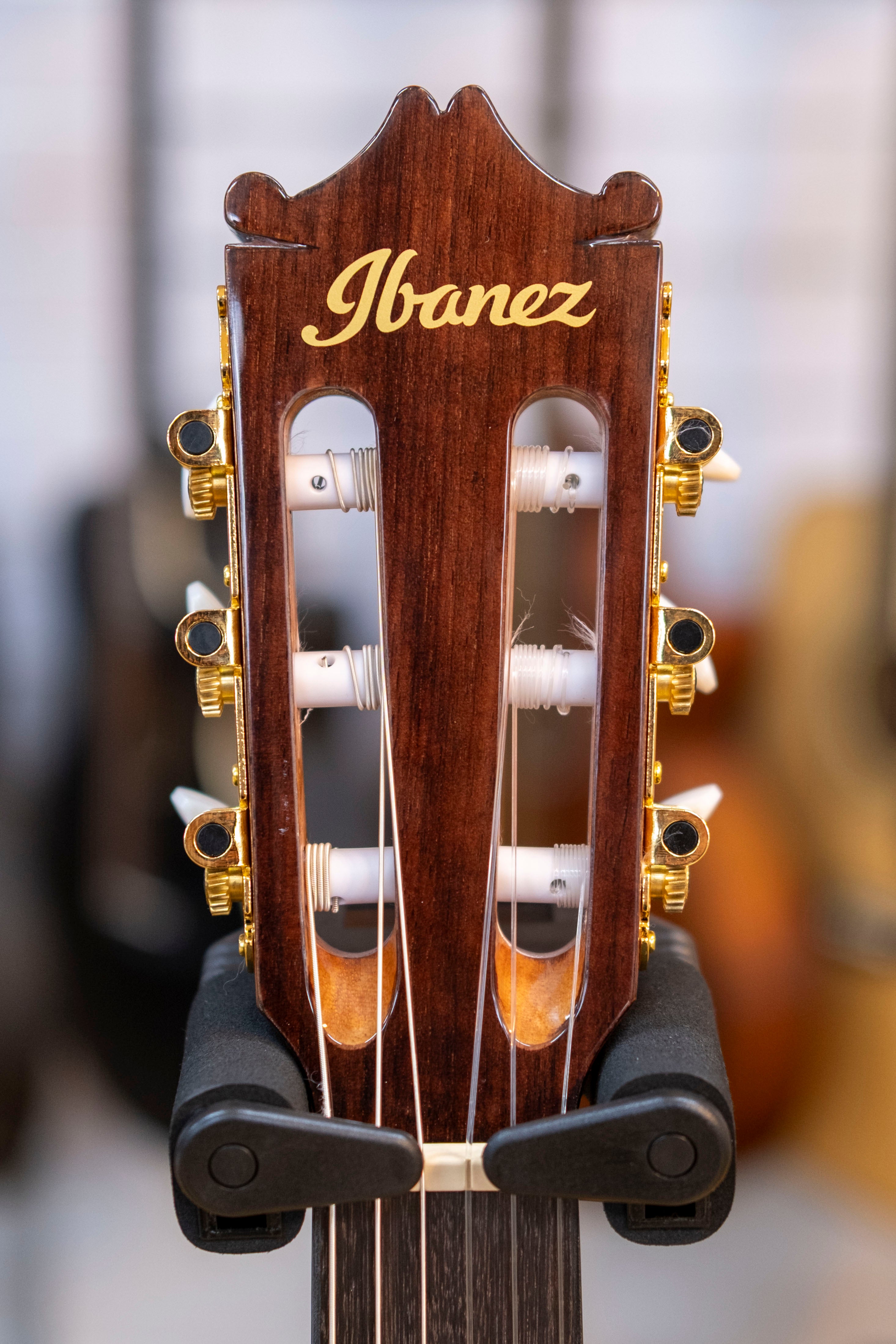 Ibanez GA5TCE Thinline Electric Classical Guitar (Amber High Gloss)