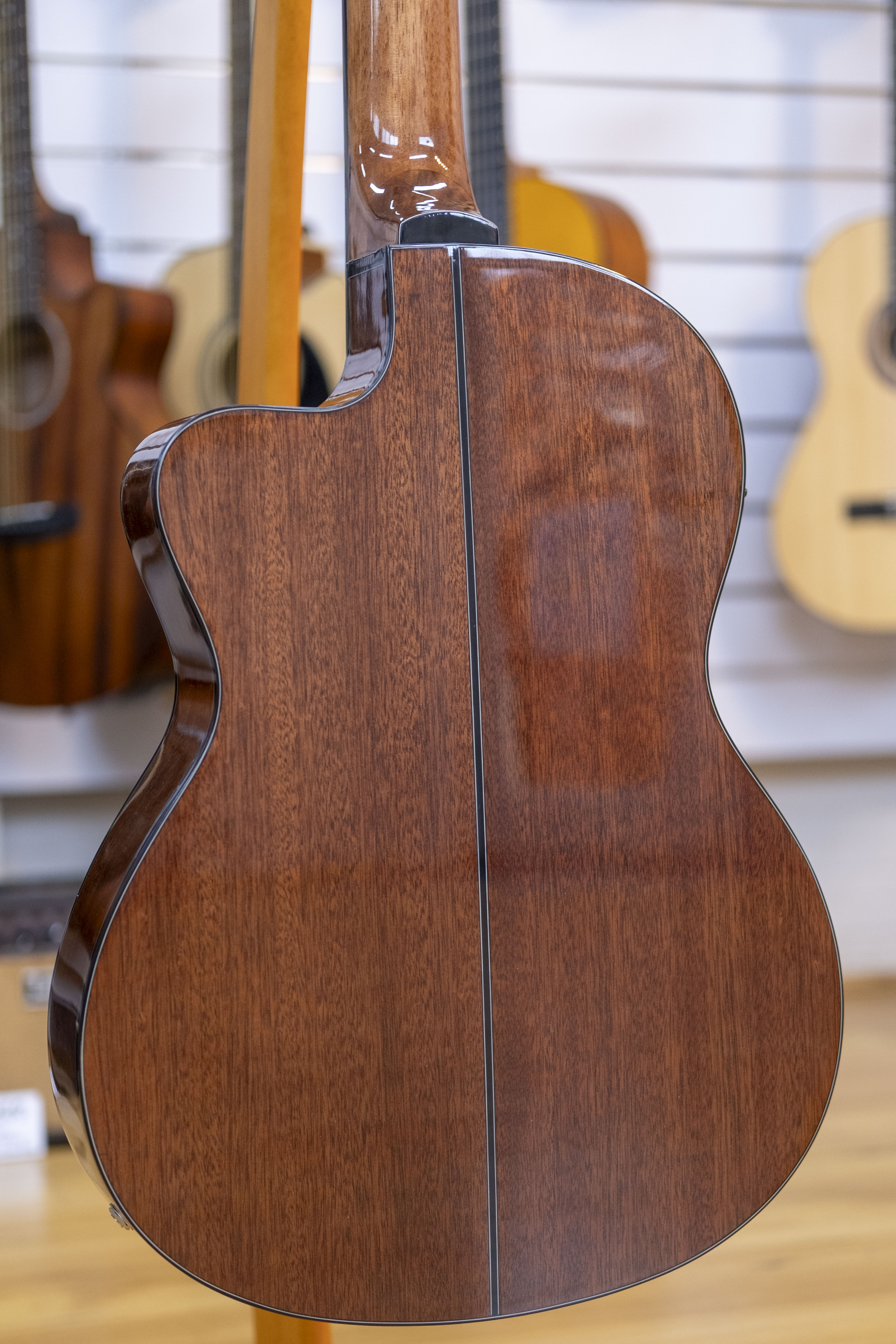 Ibanez GA5TCE Thinline Electric Classical Guitar (Amber High Gloss)