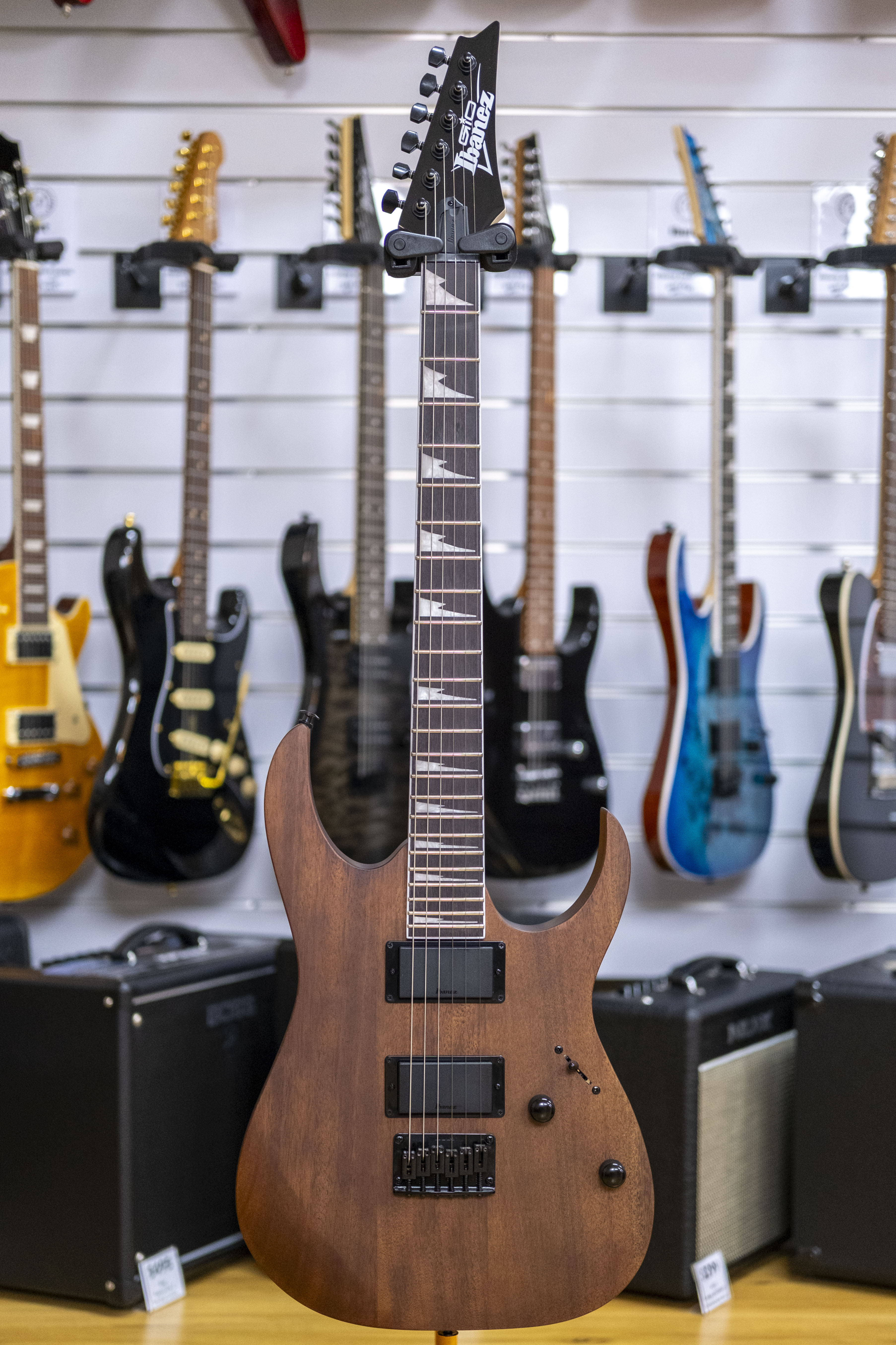 Ibanez Gio RG121DX Electric Guitar (Walnut Flat)