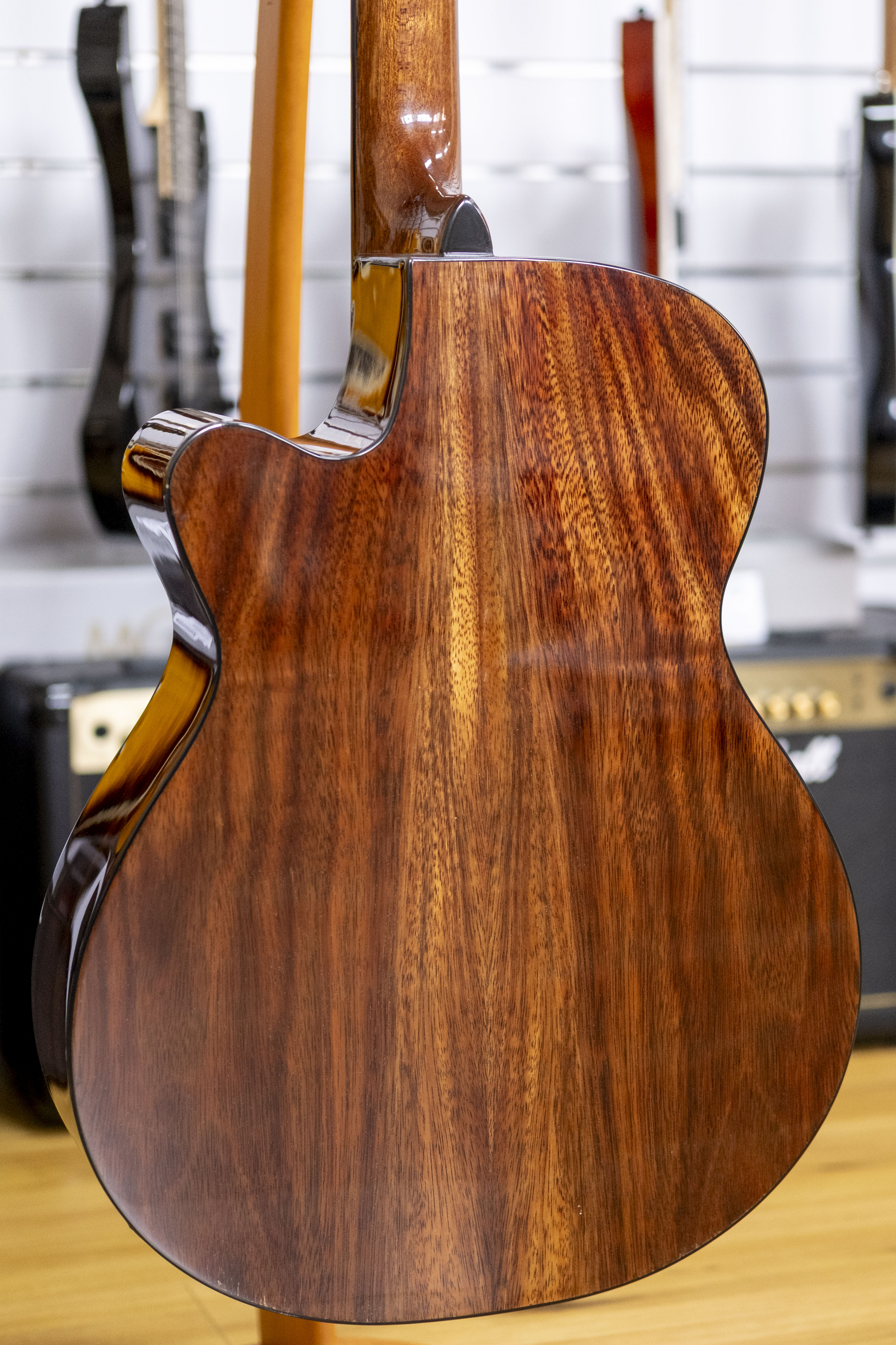 Martinez 51 Series Superfolk Acoustic Electric Guitar (Teakwood)