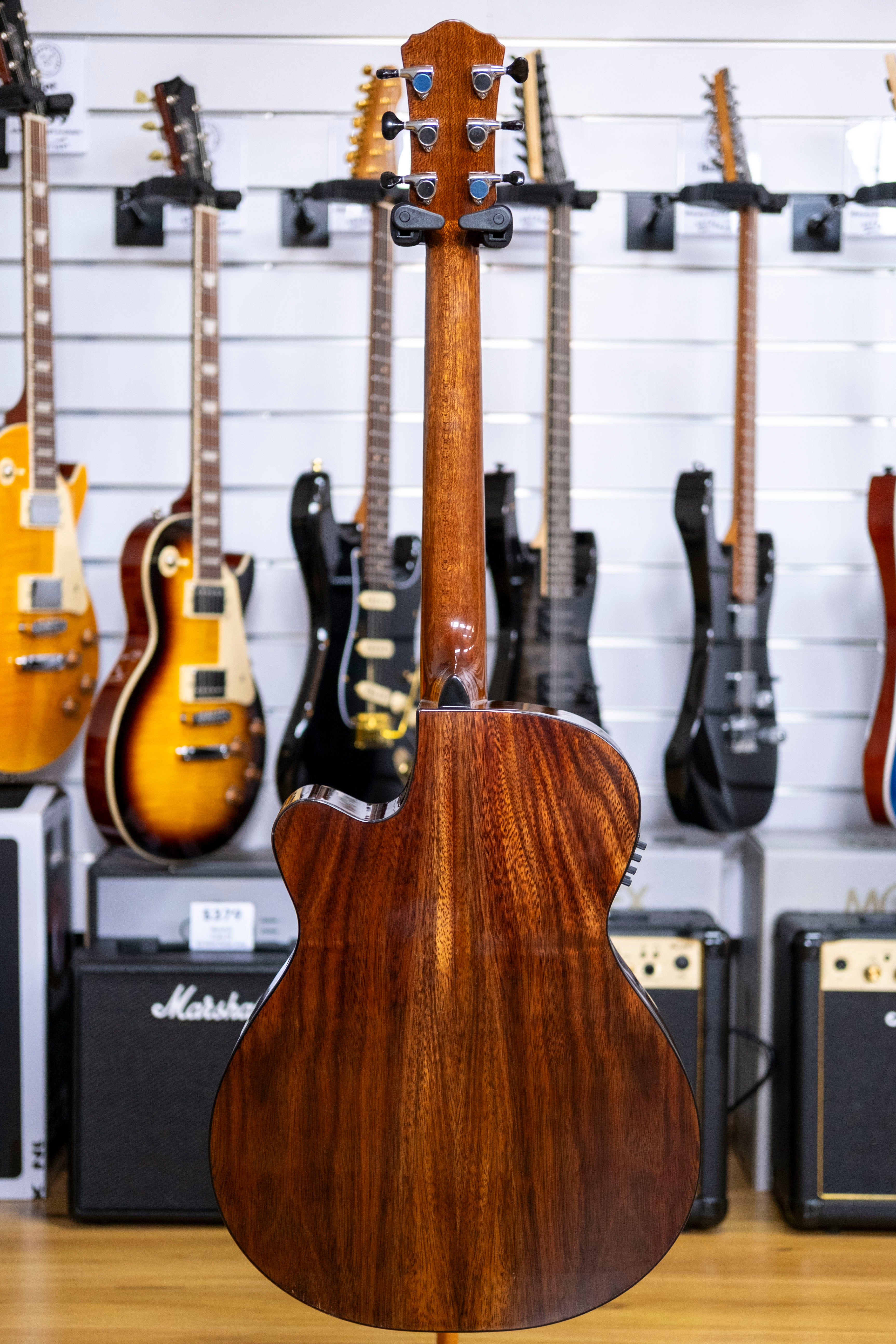 Martinez 51 Series Superfolk Acoustic Electric Guitar (Teakwood)