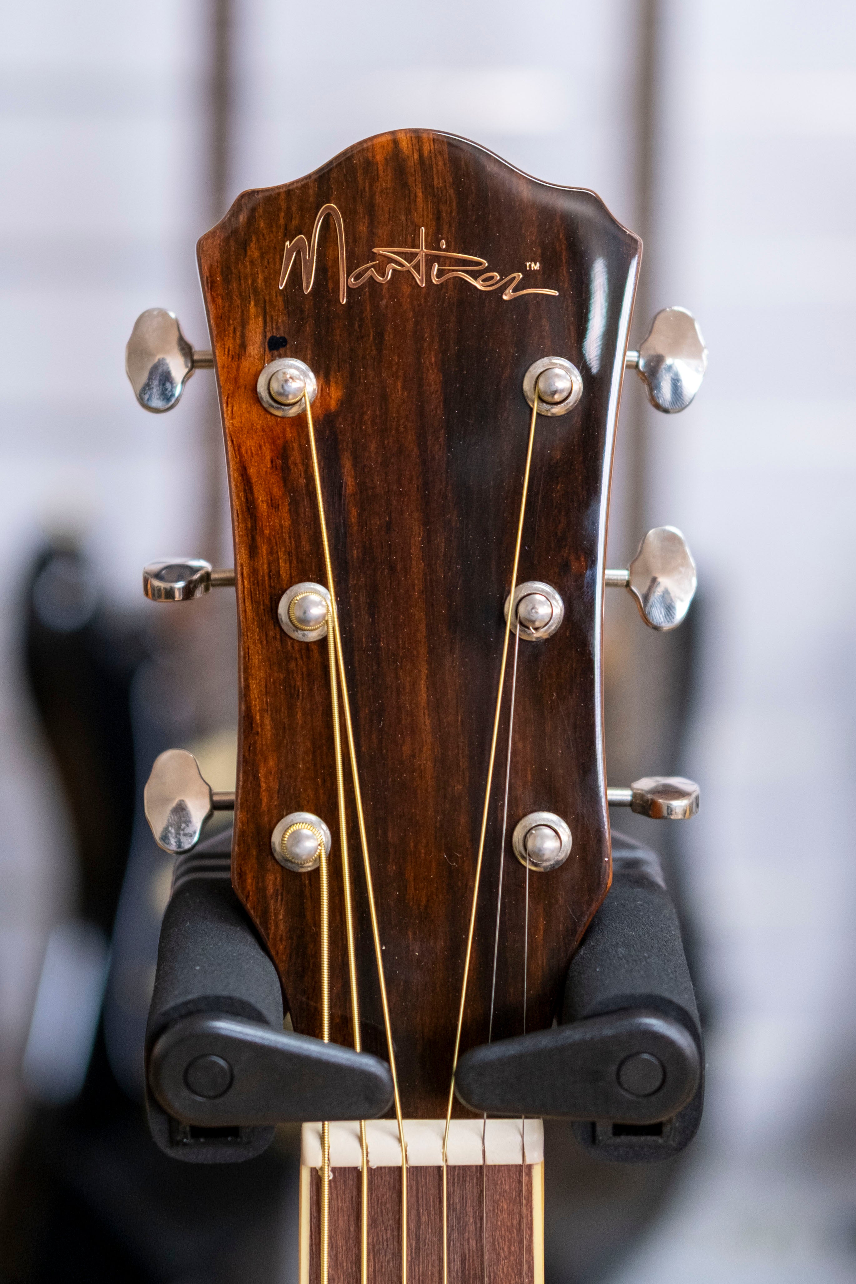 Martinez 51 Series Superfolk Acoustic Electric Guitar (Amara Ebony)