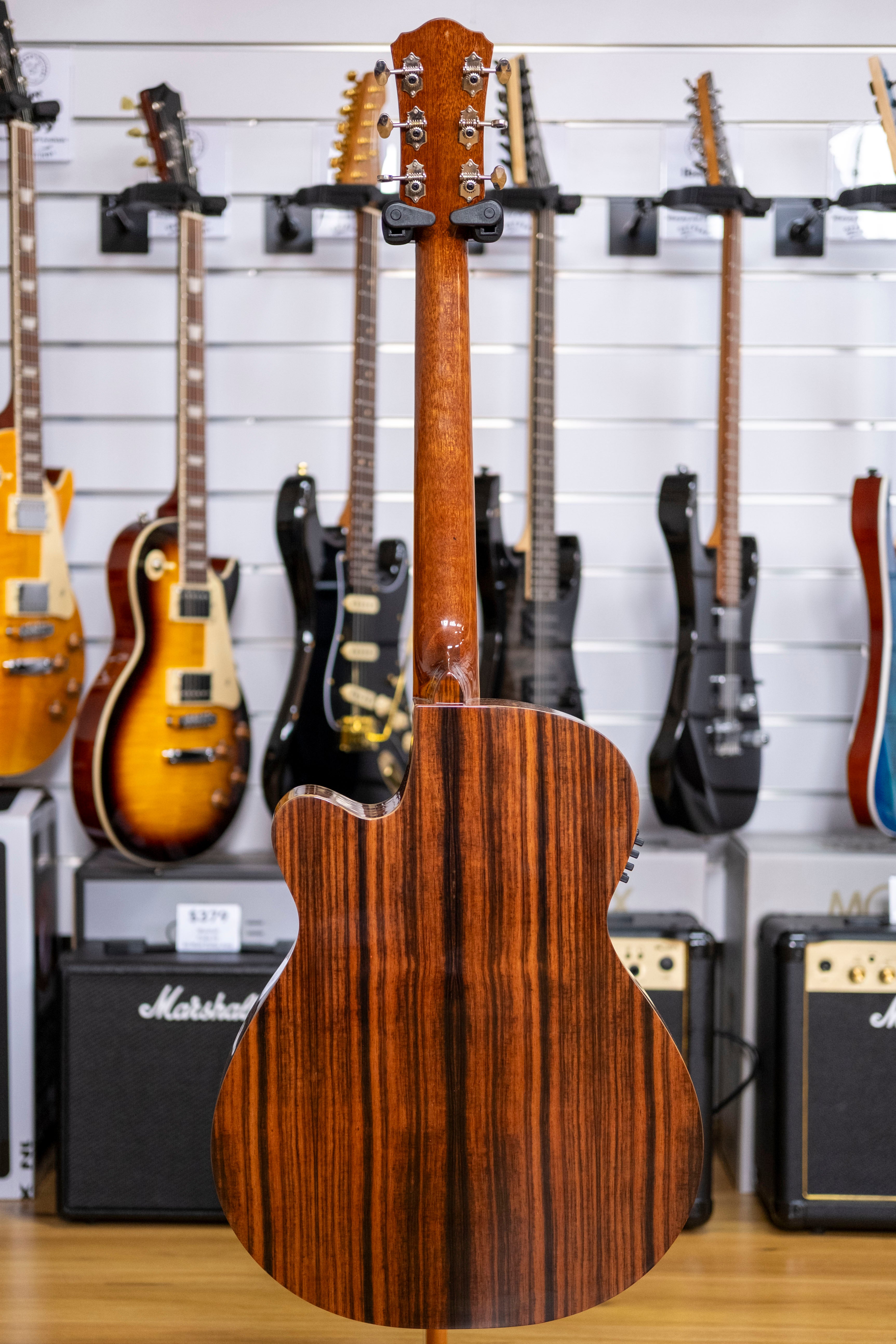 Martinez 51 Series Superfolk Acoustic Electric Guitar (Amara Ebony)