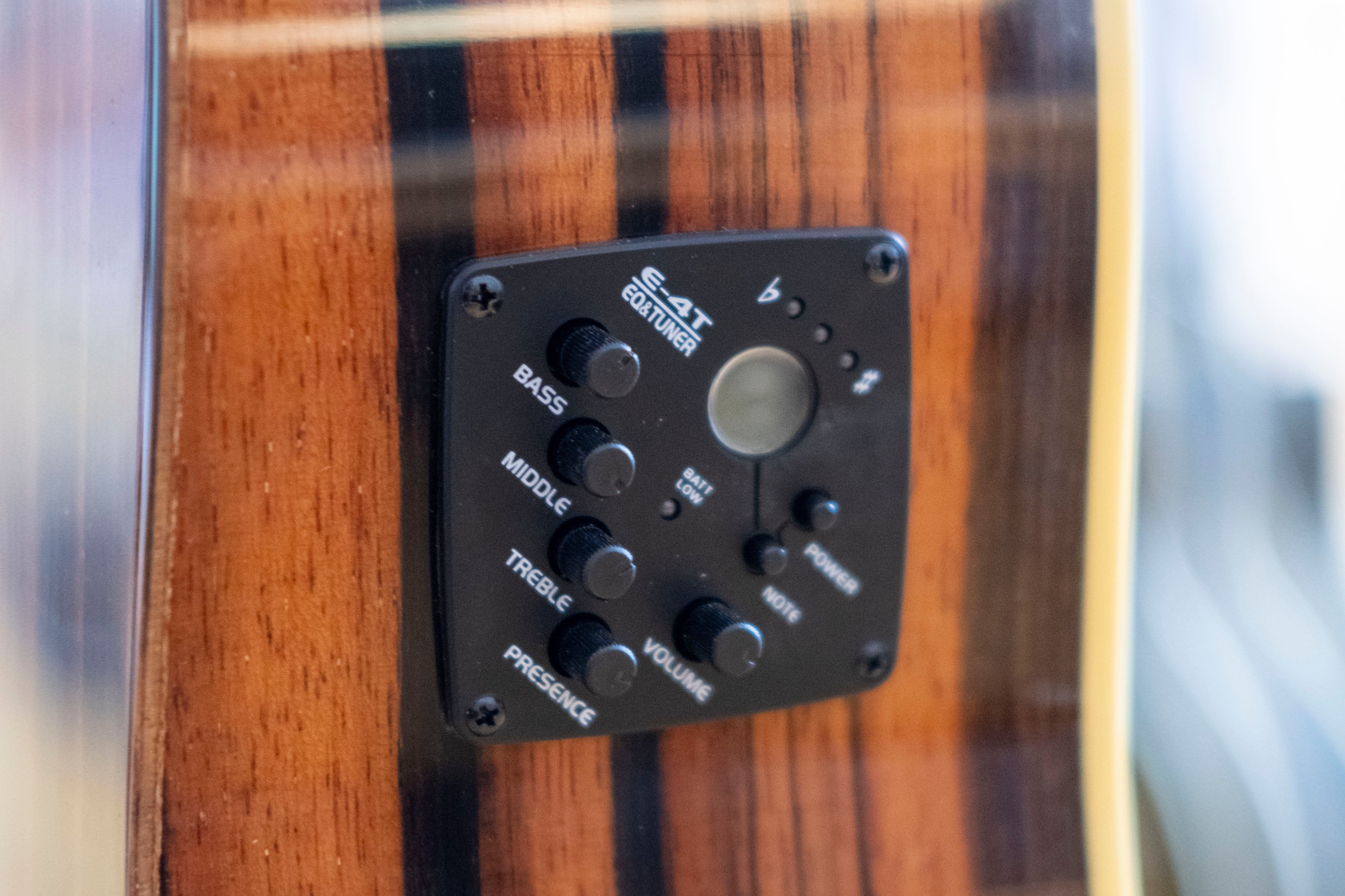 Martinez 51 Series Dreadnought Acoustic Electric Guitar (Amara Ebony)