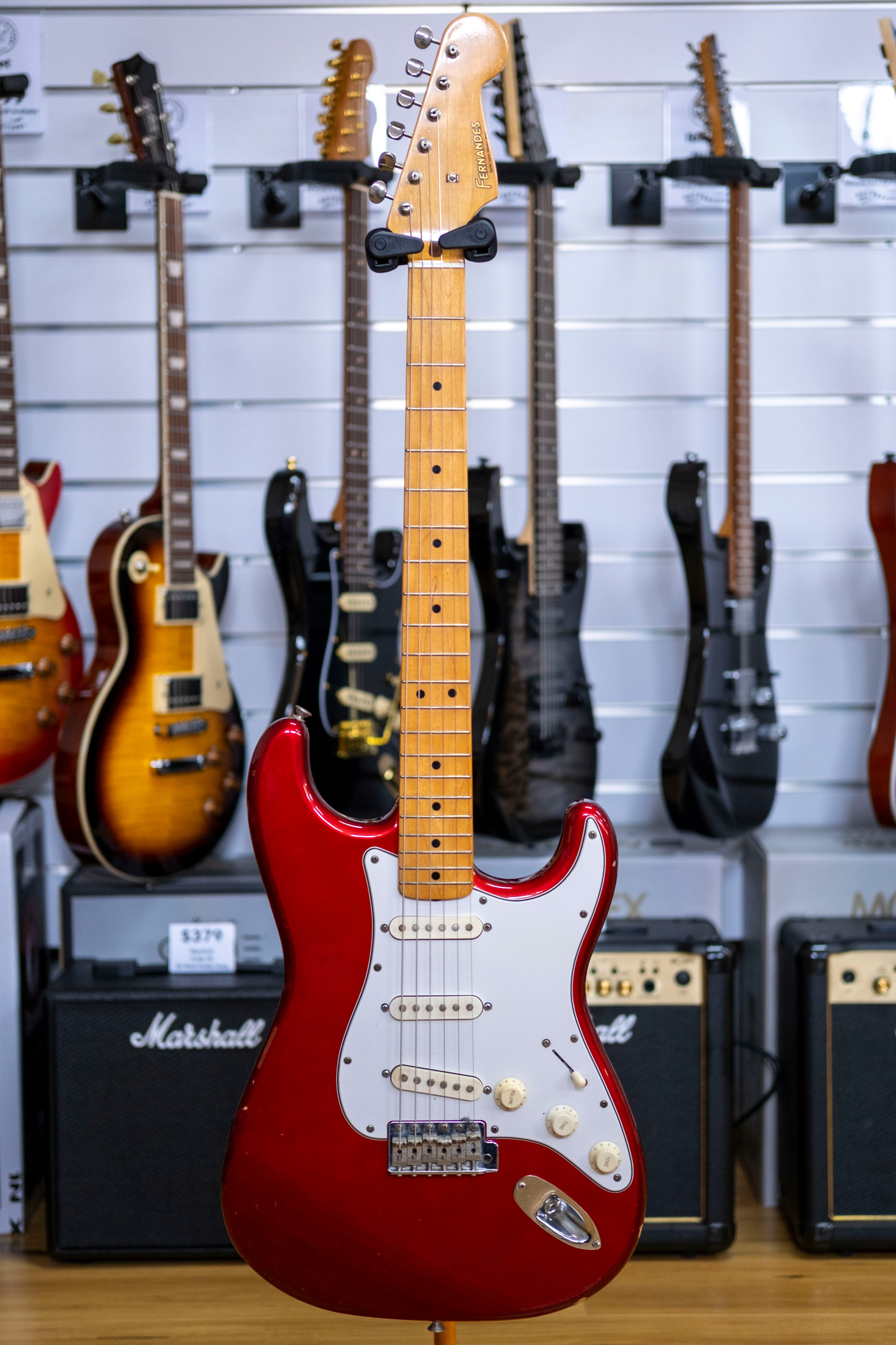 Fernandes RST-60 Electric Guitar (Candy Apple Red) (Pre-Owned, 1980's MIJ)