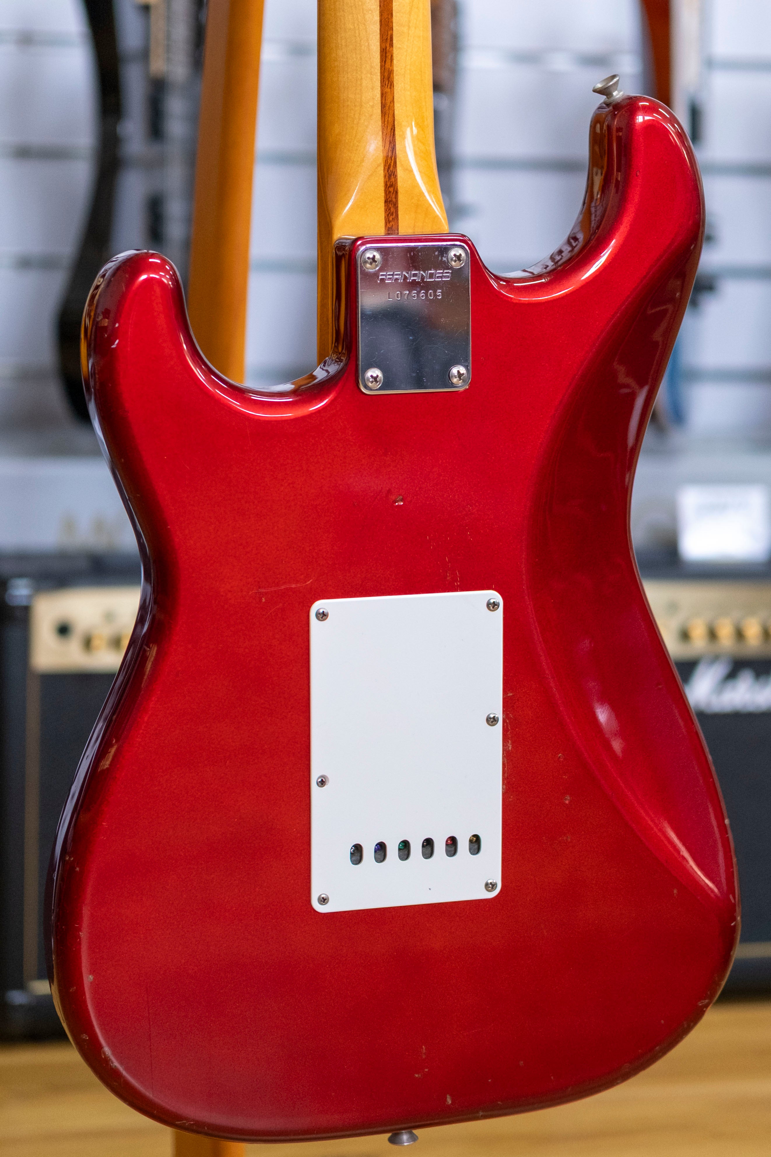 Fernandes RST-60 Electric Guitar (Candy Apple Red) (Pre-Owned, 1980's MIJ)