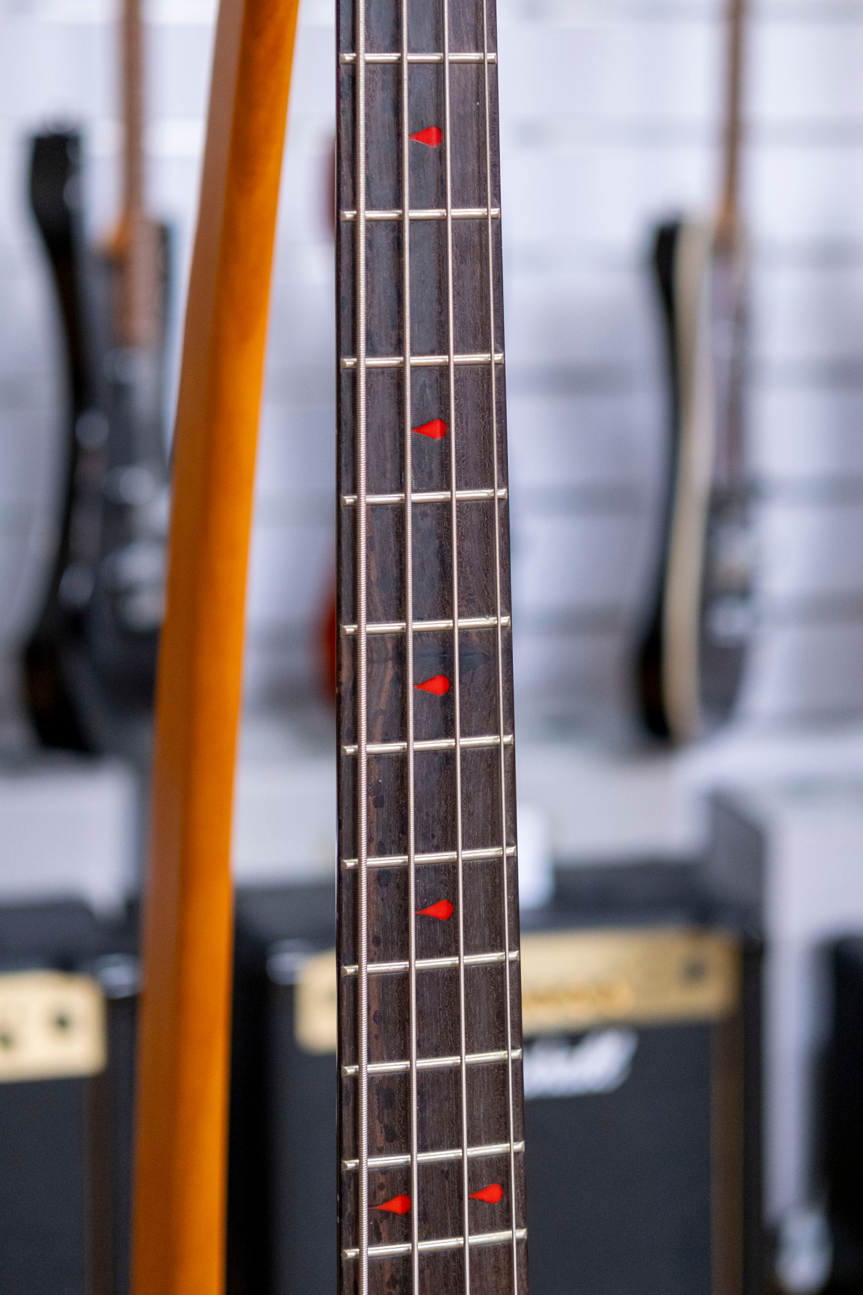 BC Rich Special Edition Virgo Bass Guitar with Coffin Case (Black) (Pre-Owned, 2006)