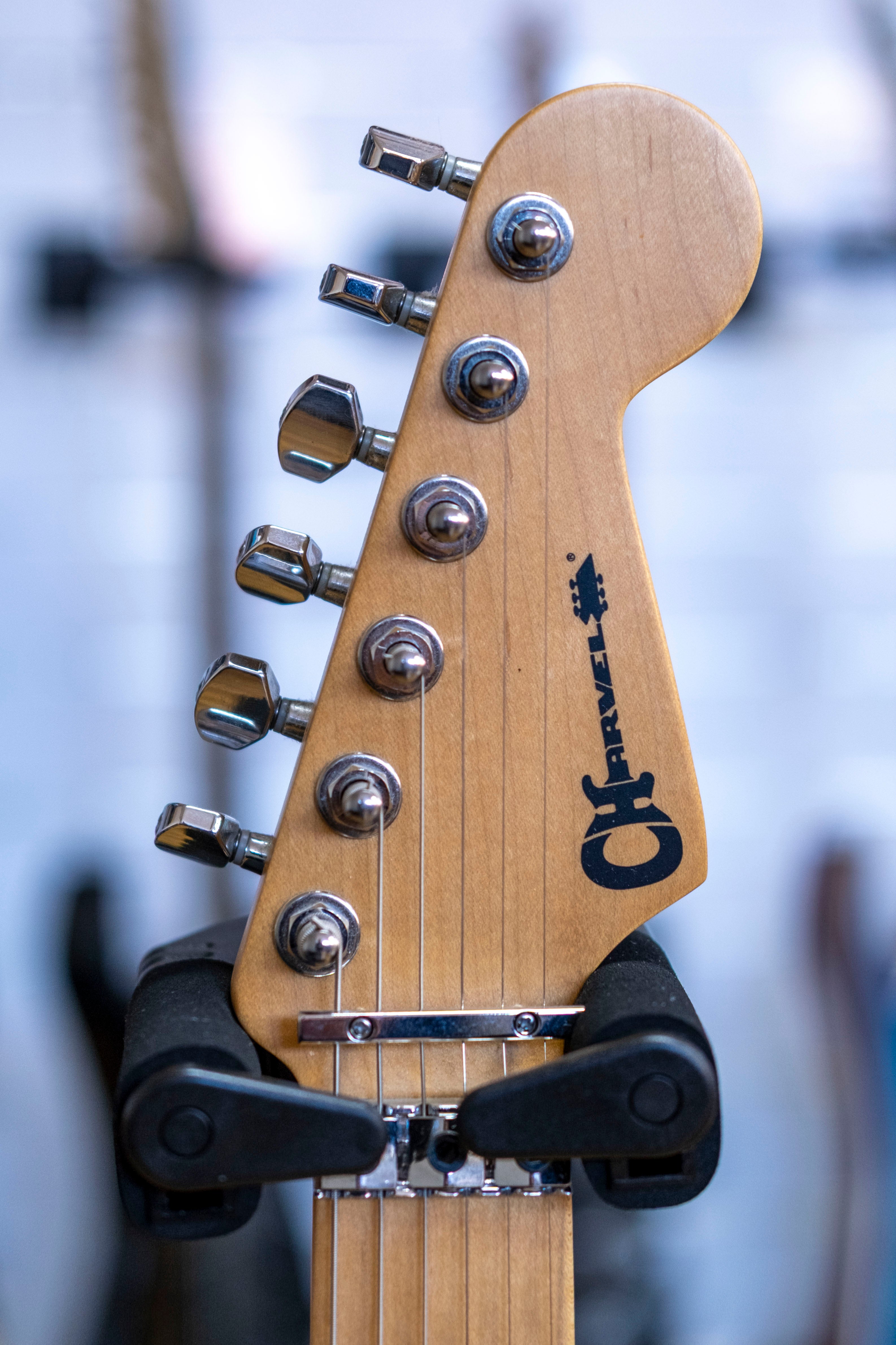 Charvel San Dimas 1 Electric Guitar (Slime Green) (Pre-Owned, 2016)