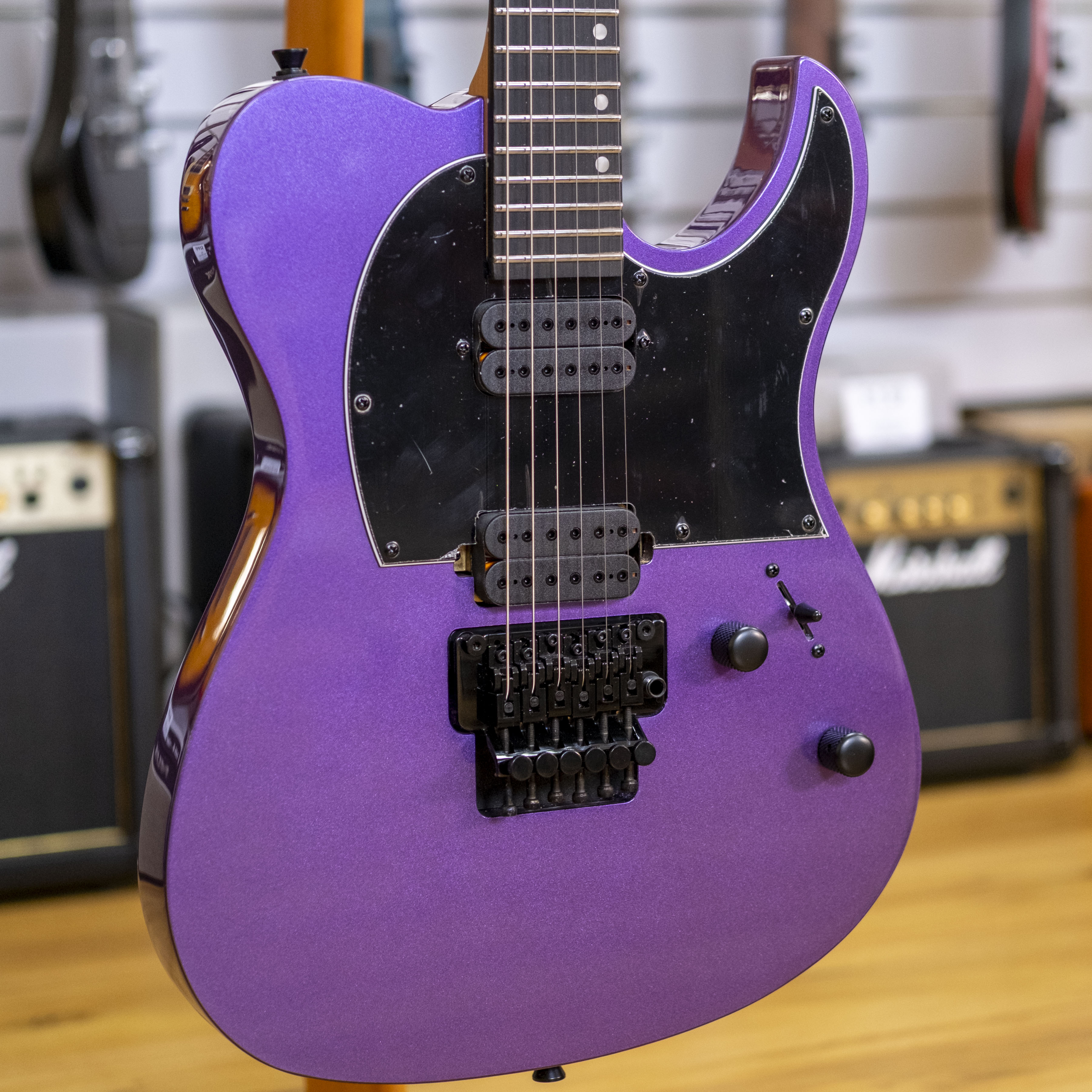 Spira T-420 Electric Guitar (Metallic Purple)