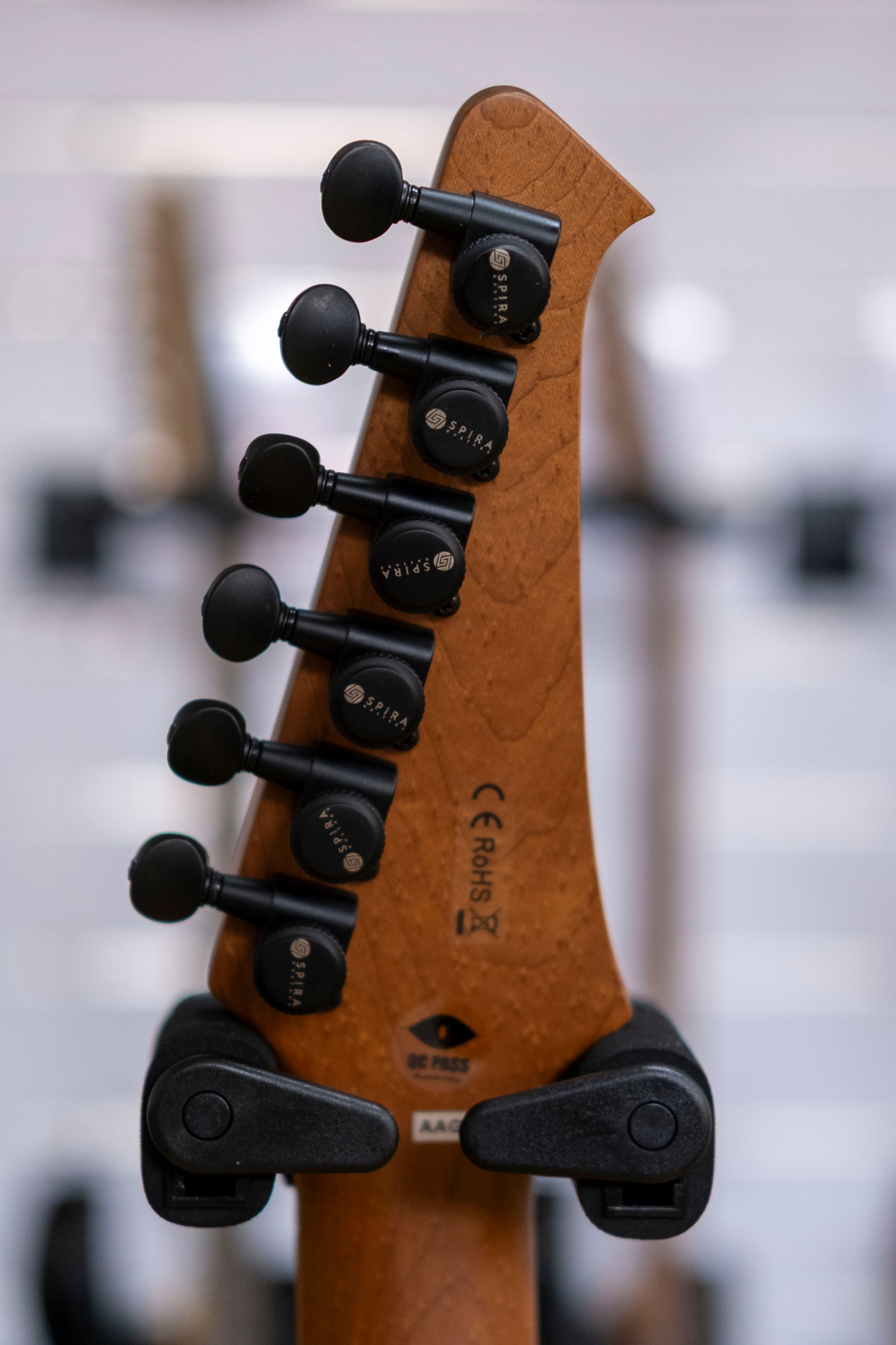 Spira T-400 Baritone Electric Guitar (Satin Black)