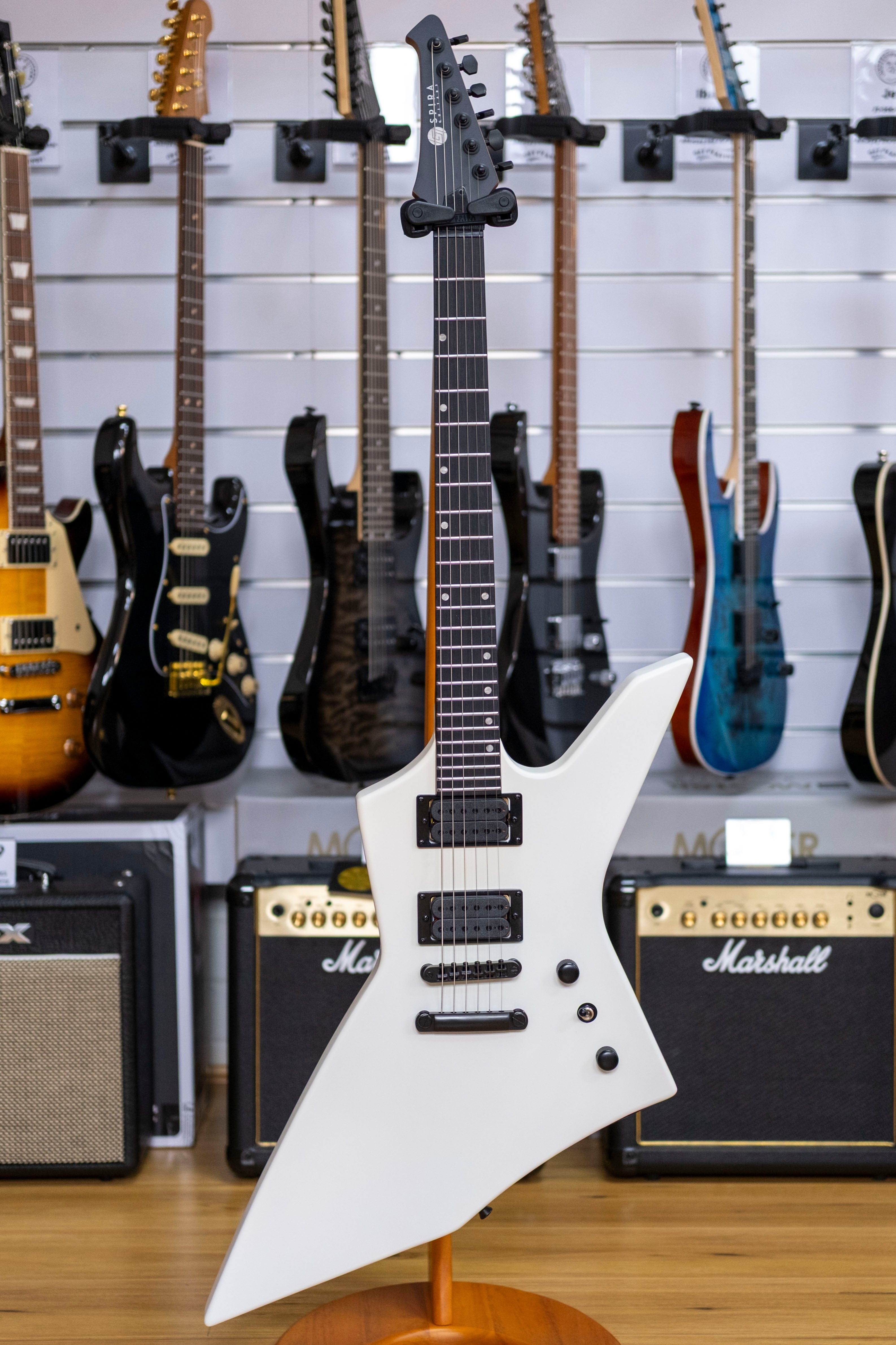 Spira X-400 Electric Guitar (Satin White)