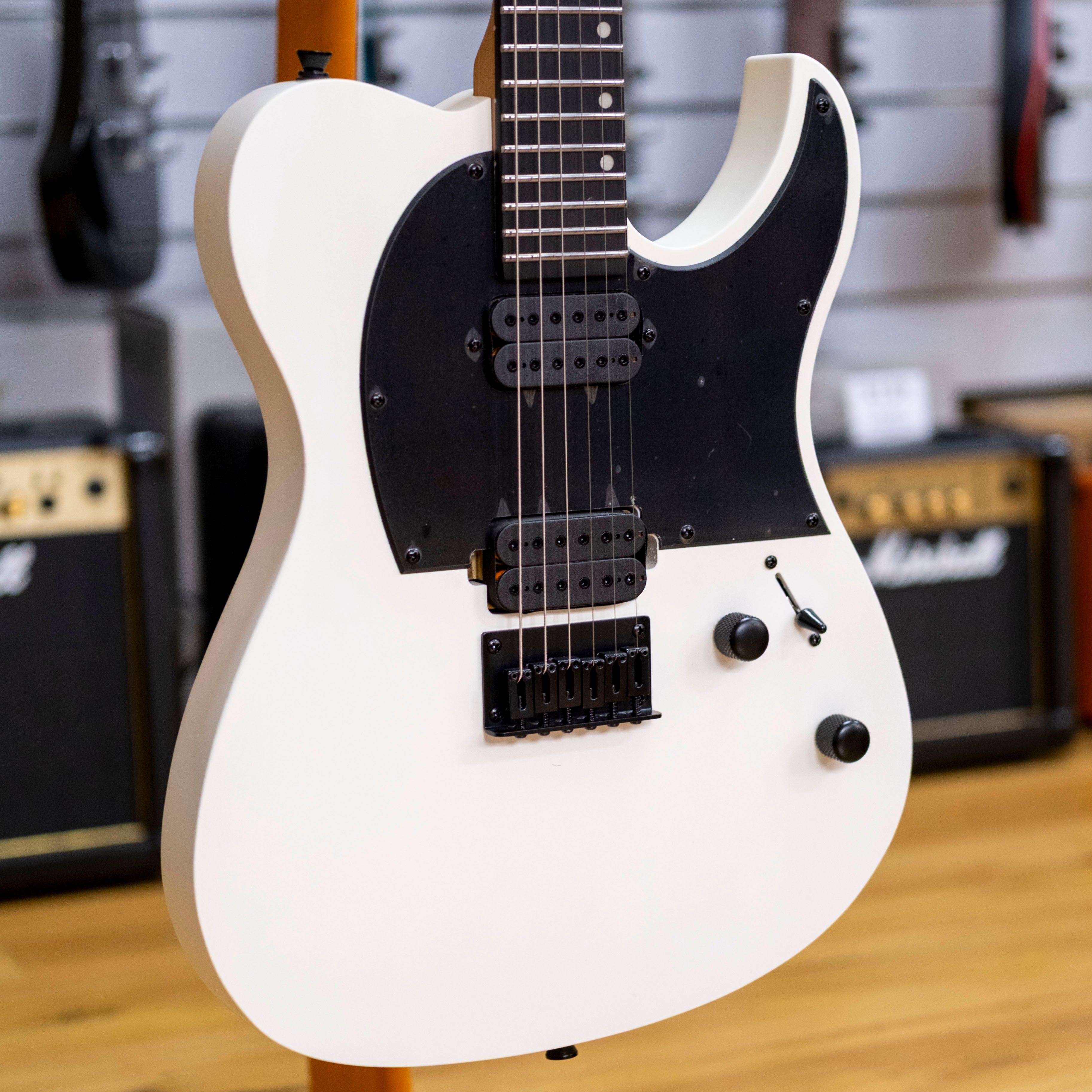 Spira T-400 Electric Guitar (Satin White)