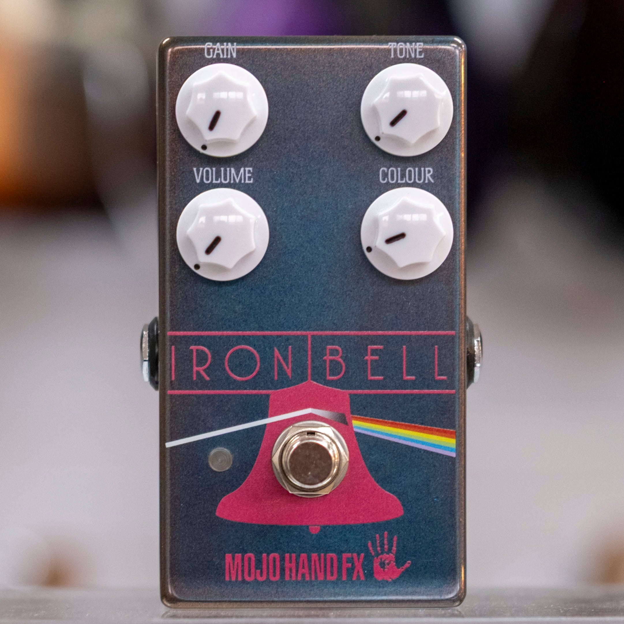 iron bell pedal Mojo Hand FX Limited Edition Goodbye Blue Iron Bell Fuzz Pedal (Pre-Ow