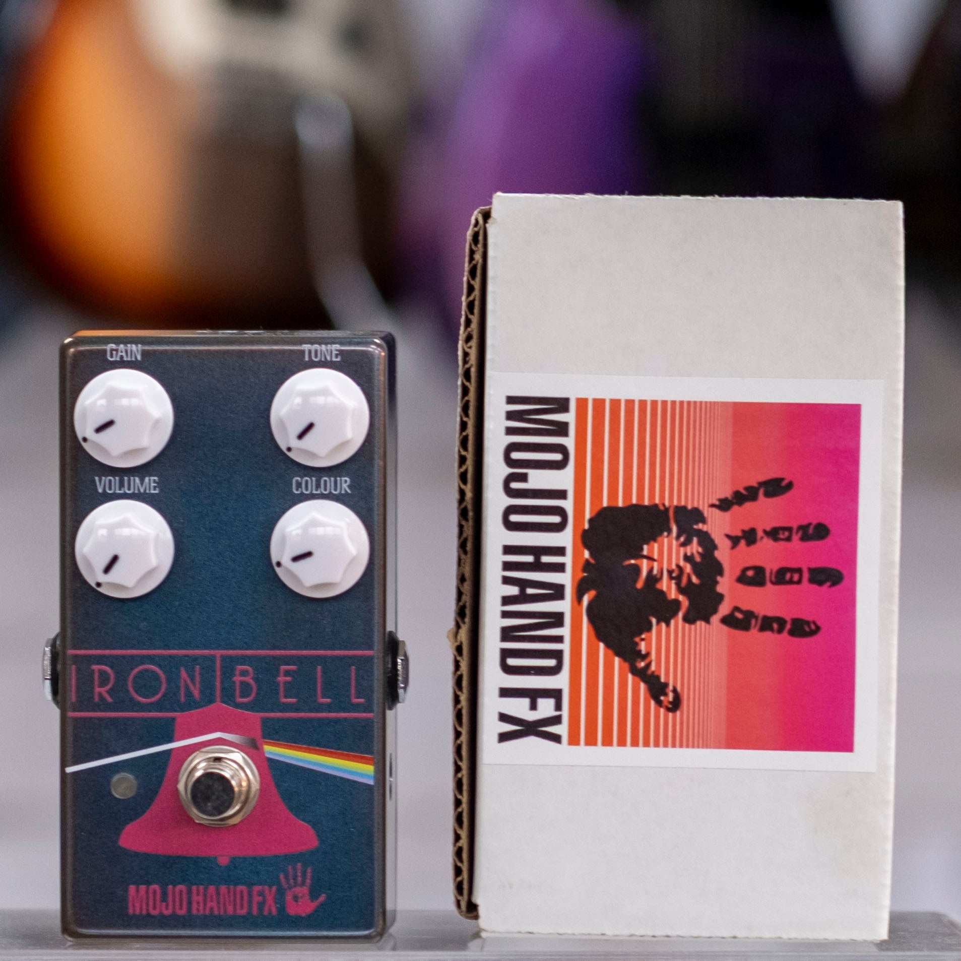 Mojo Hand FX Limited Edition Goodbye Blue Iron Bell Fuzz Pedal (Pre-Owned)