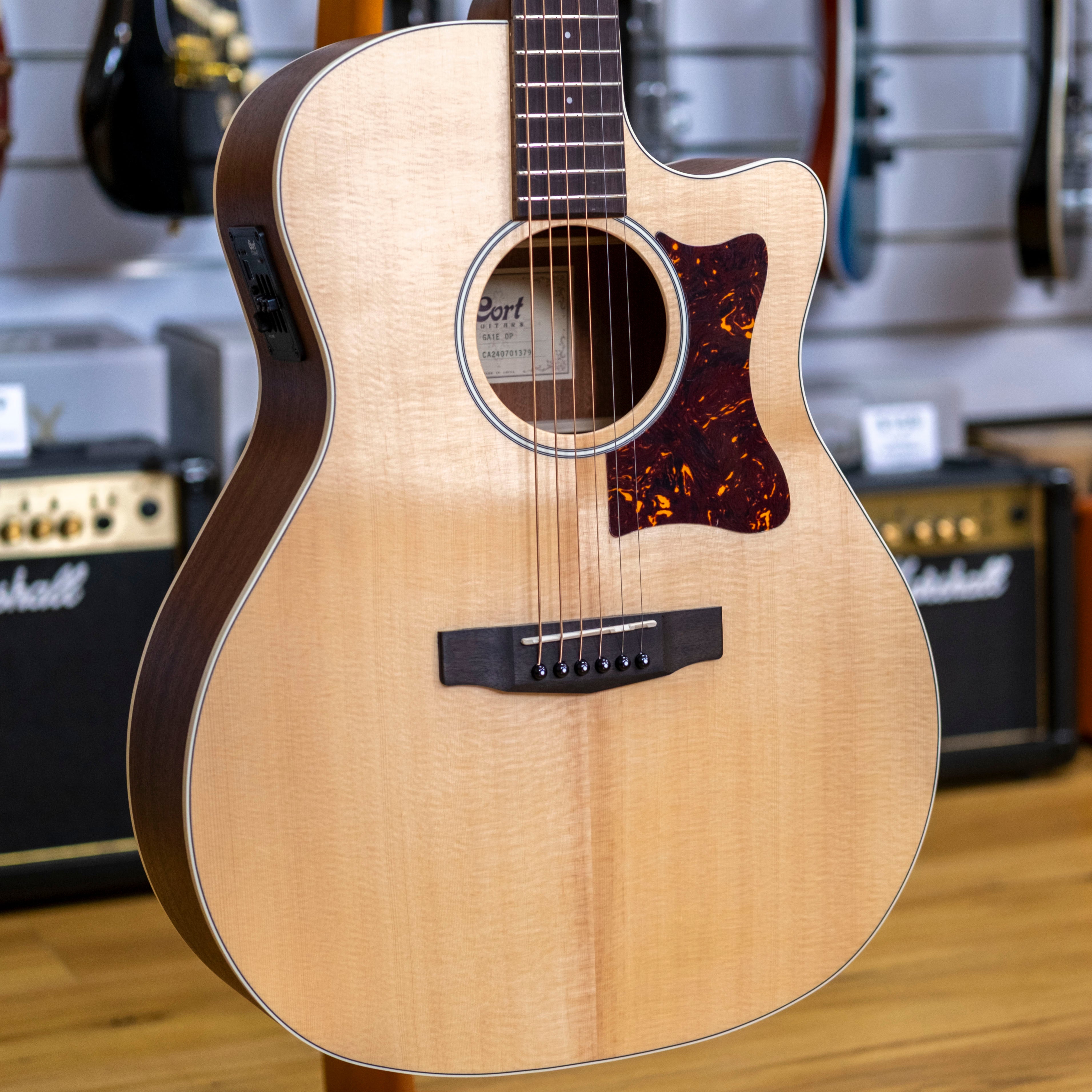 Cort GA1E Grand Regal Acoustic Electric Guitar