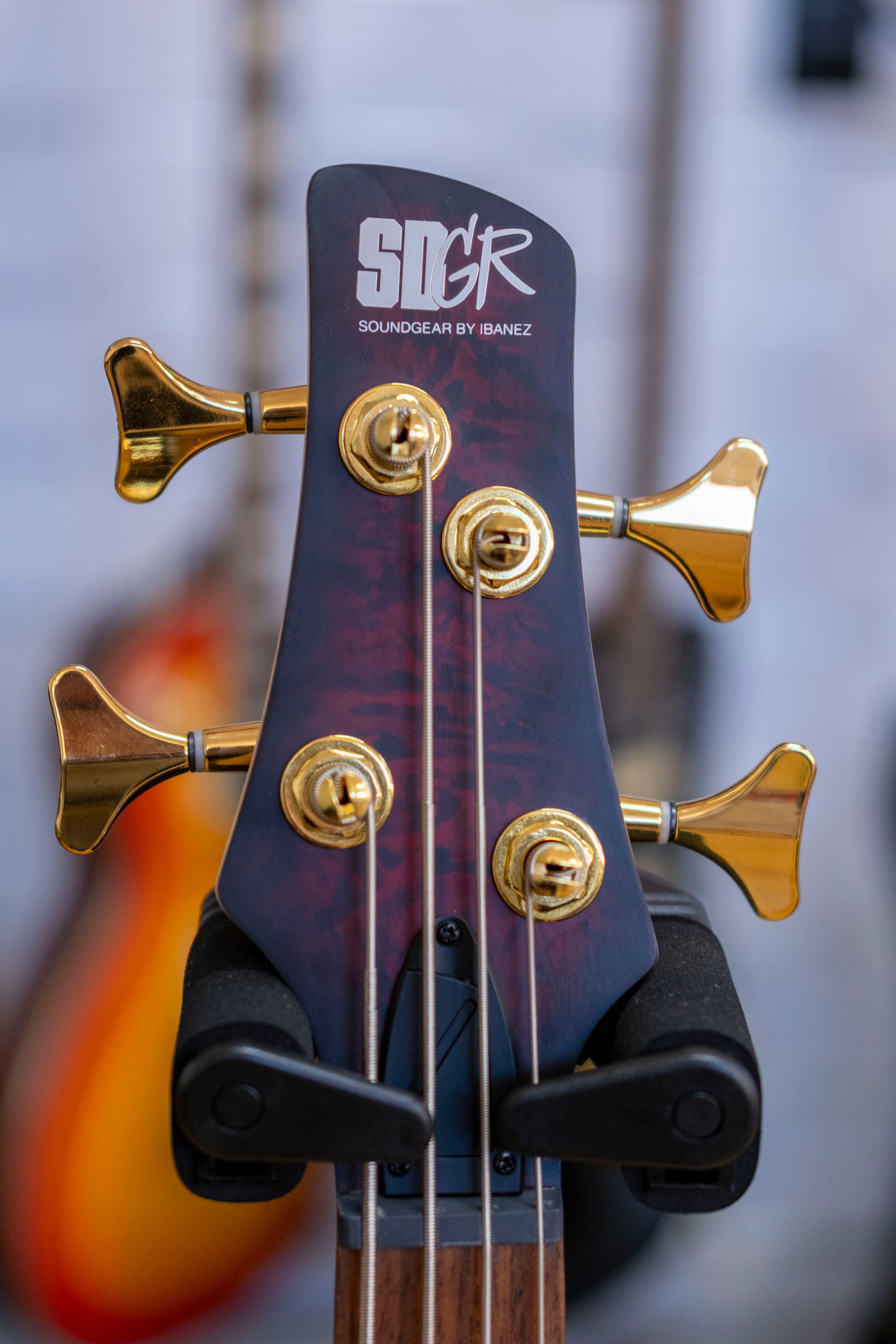 Ibanez SDGR SR300EDX Bass Guitar (Wine Red Frozen Matte)