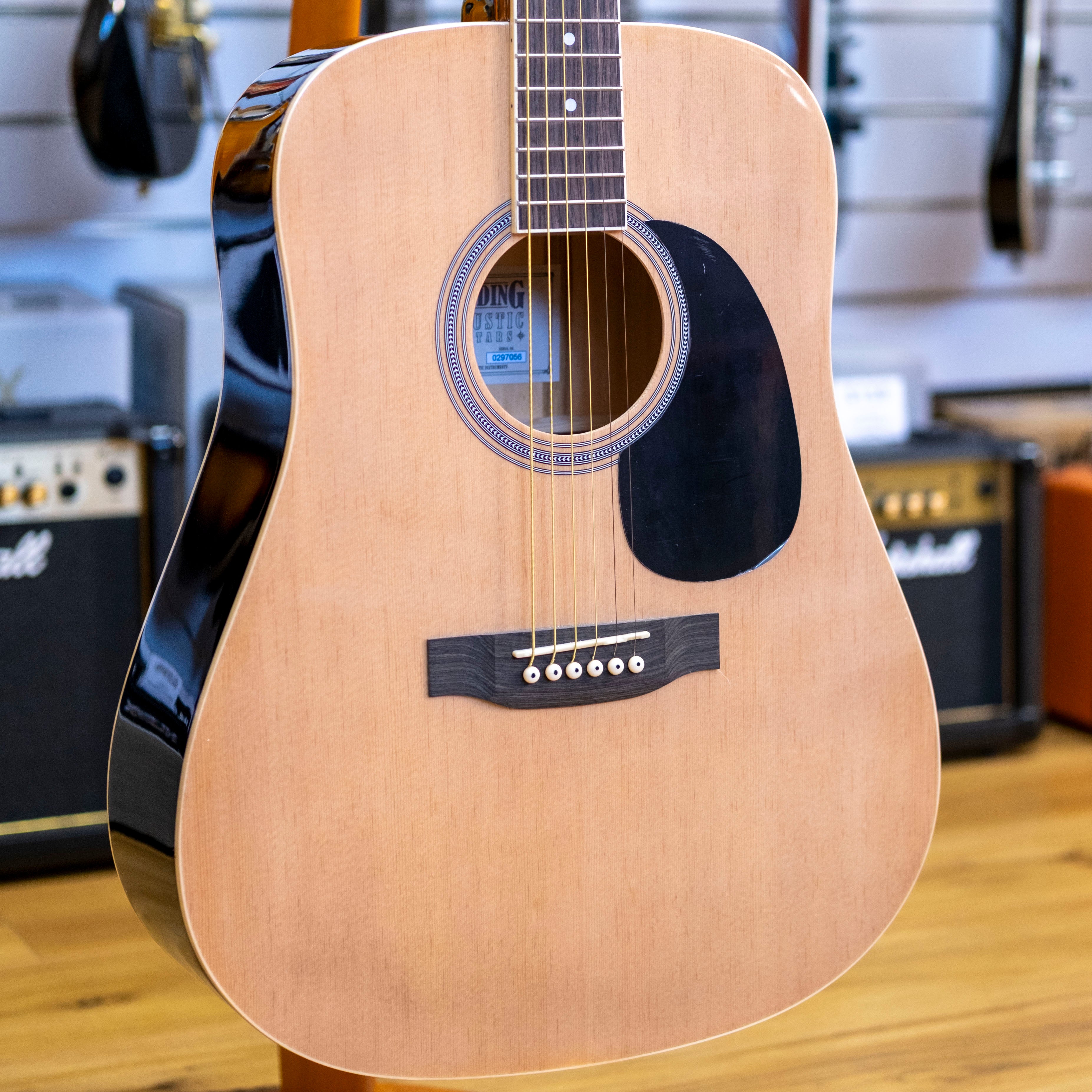 Redding RED50 Dreadnought Acoustic Guitar (Natural)