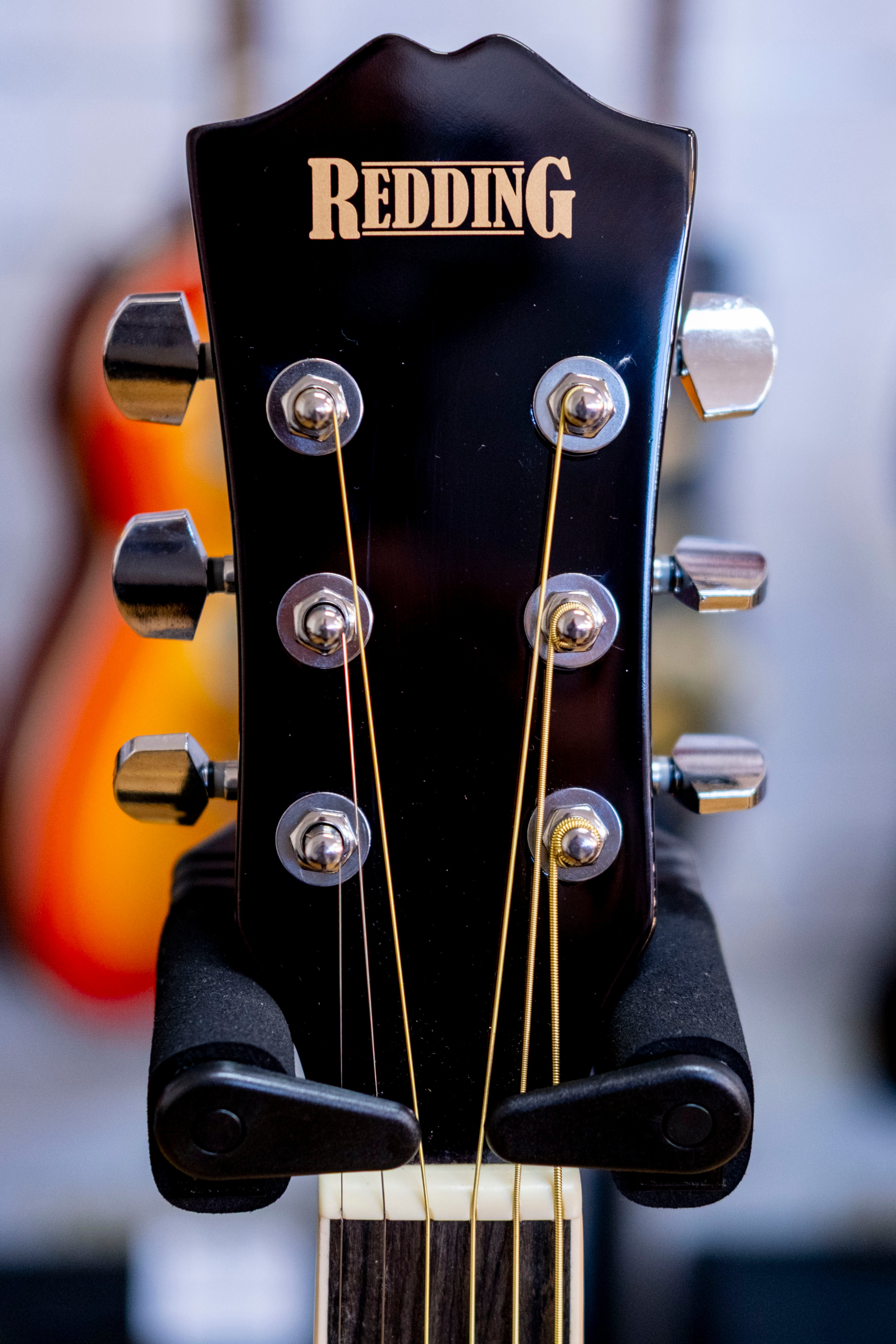 Redding RED50LH Left Handed Dreadnought Acoustic Guitar (Natrural)