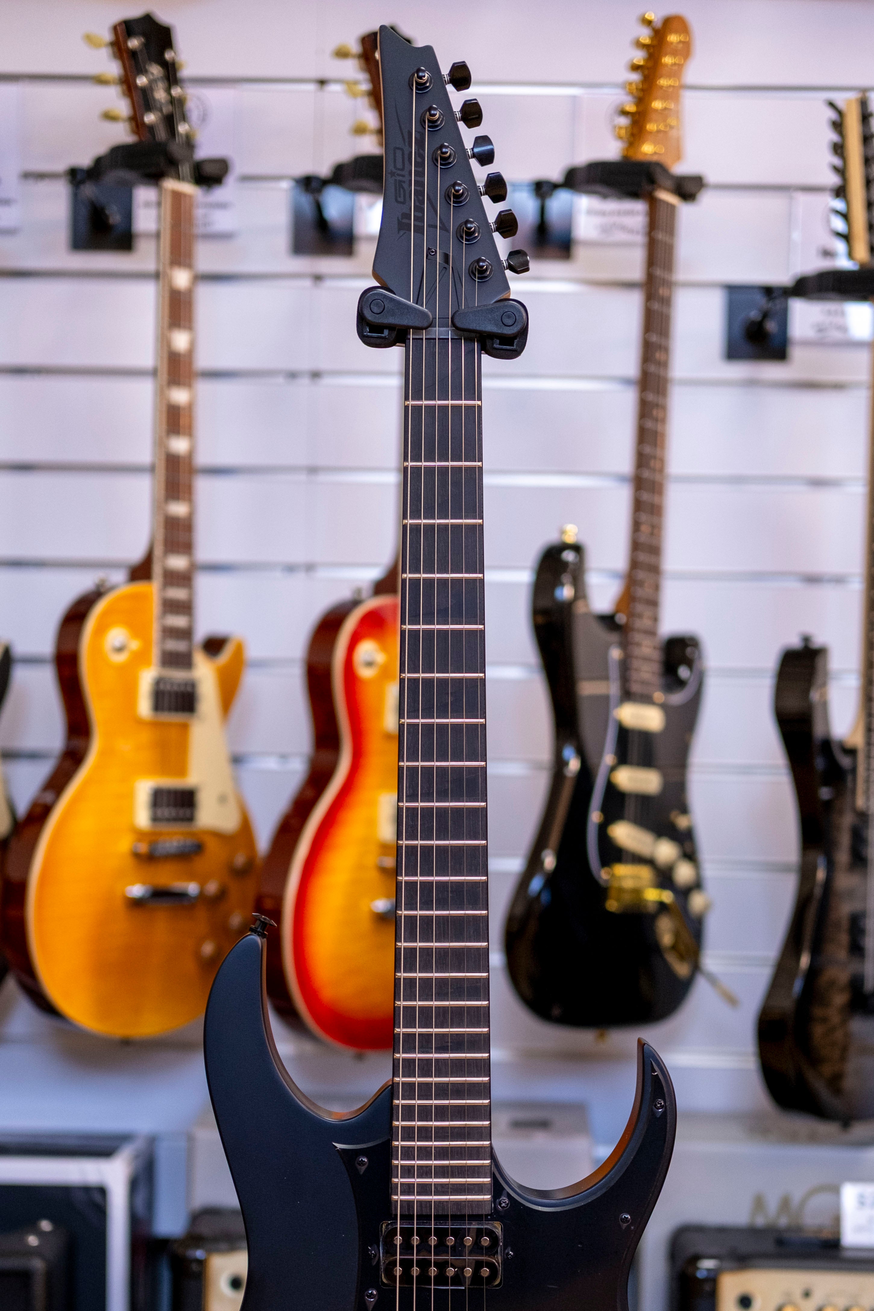 Ibanez Gio RGR131EX Electric Guitar (Black Flat)