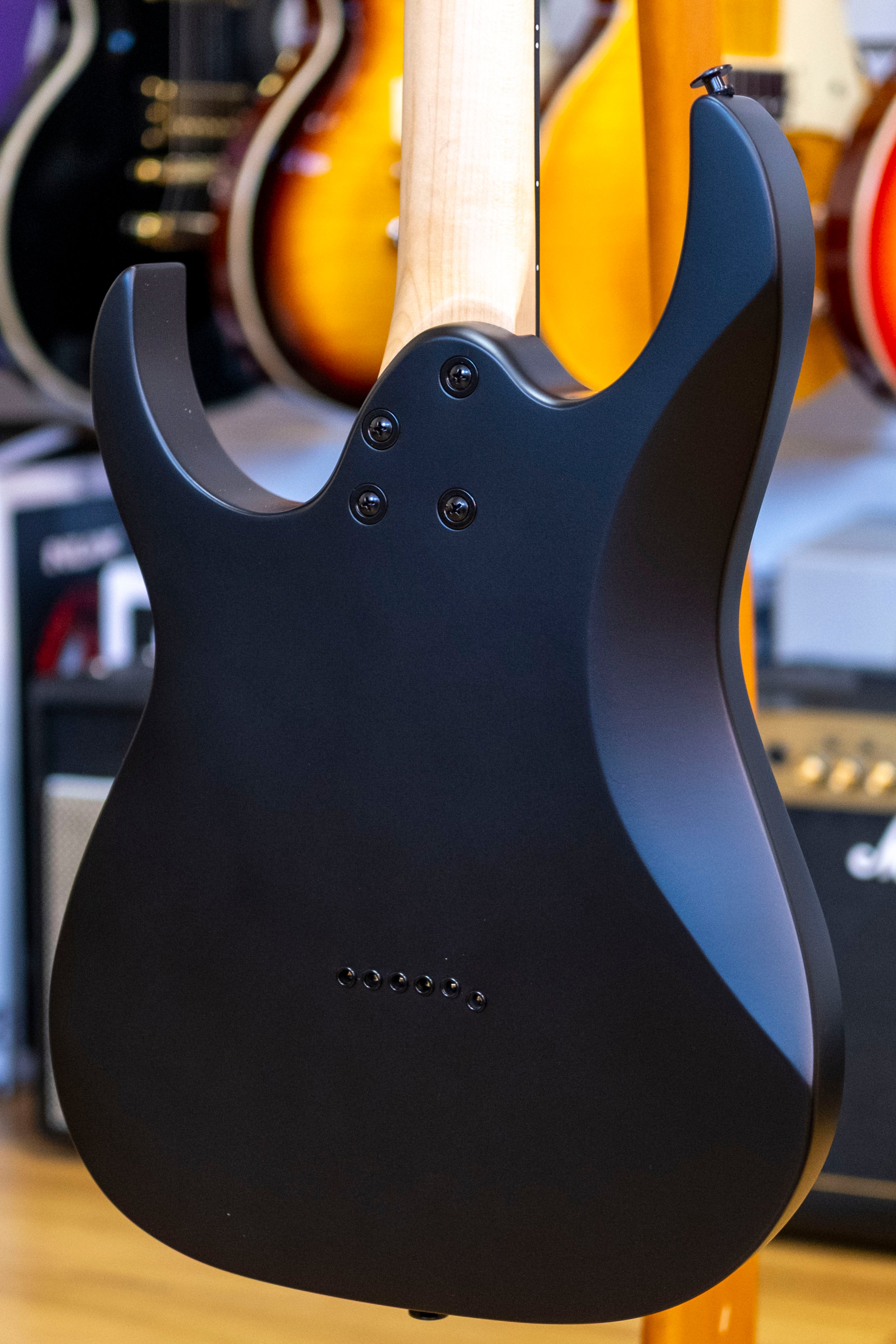 Ibanez Gio RGR131EX Electric Guitar (Black Flat)