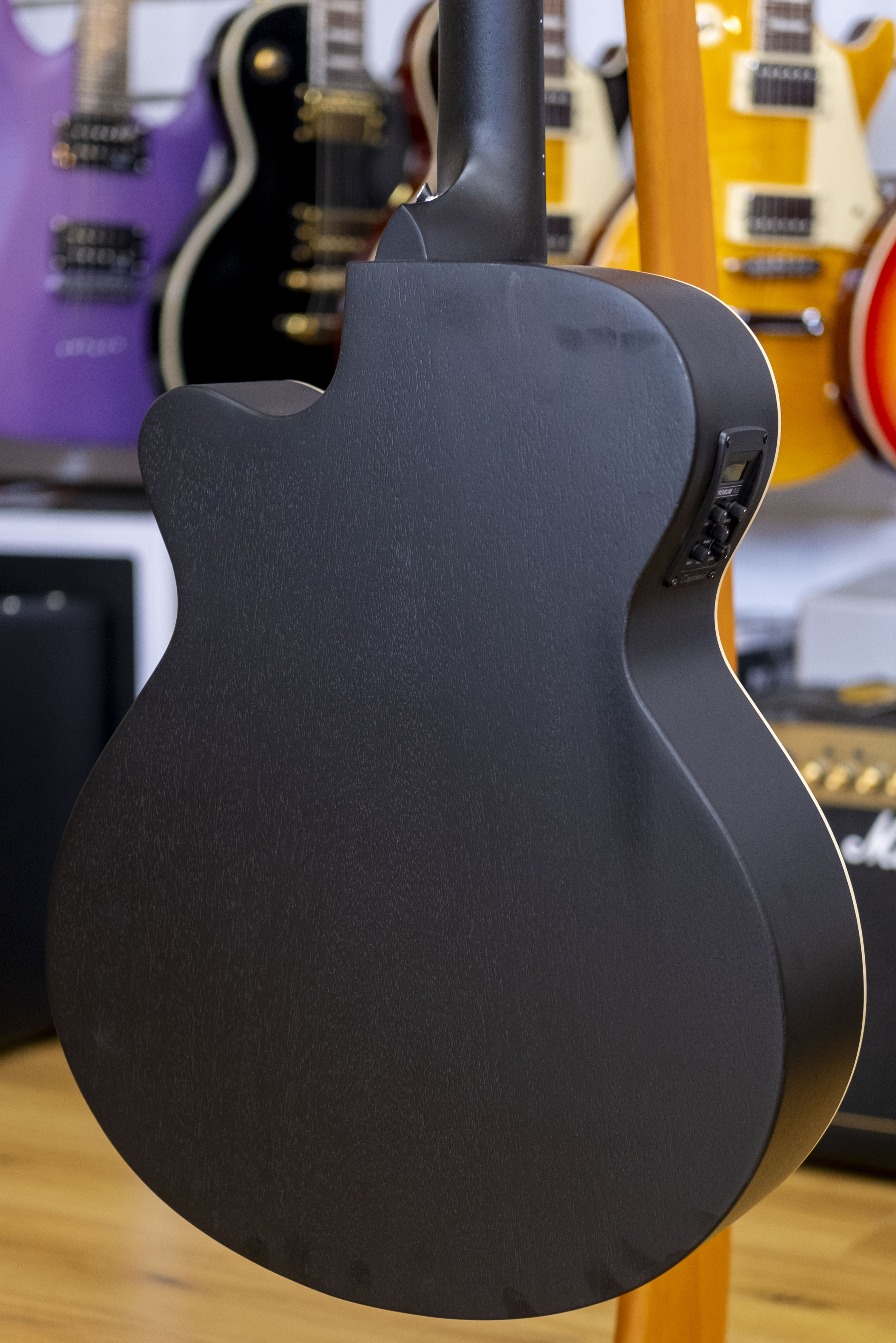 Tanglewood Blackbird Series Superfolk Acoustic Electric Guitar (Smokestack Satin)