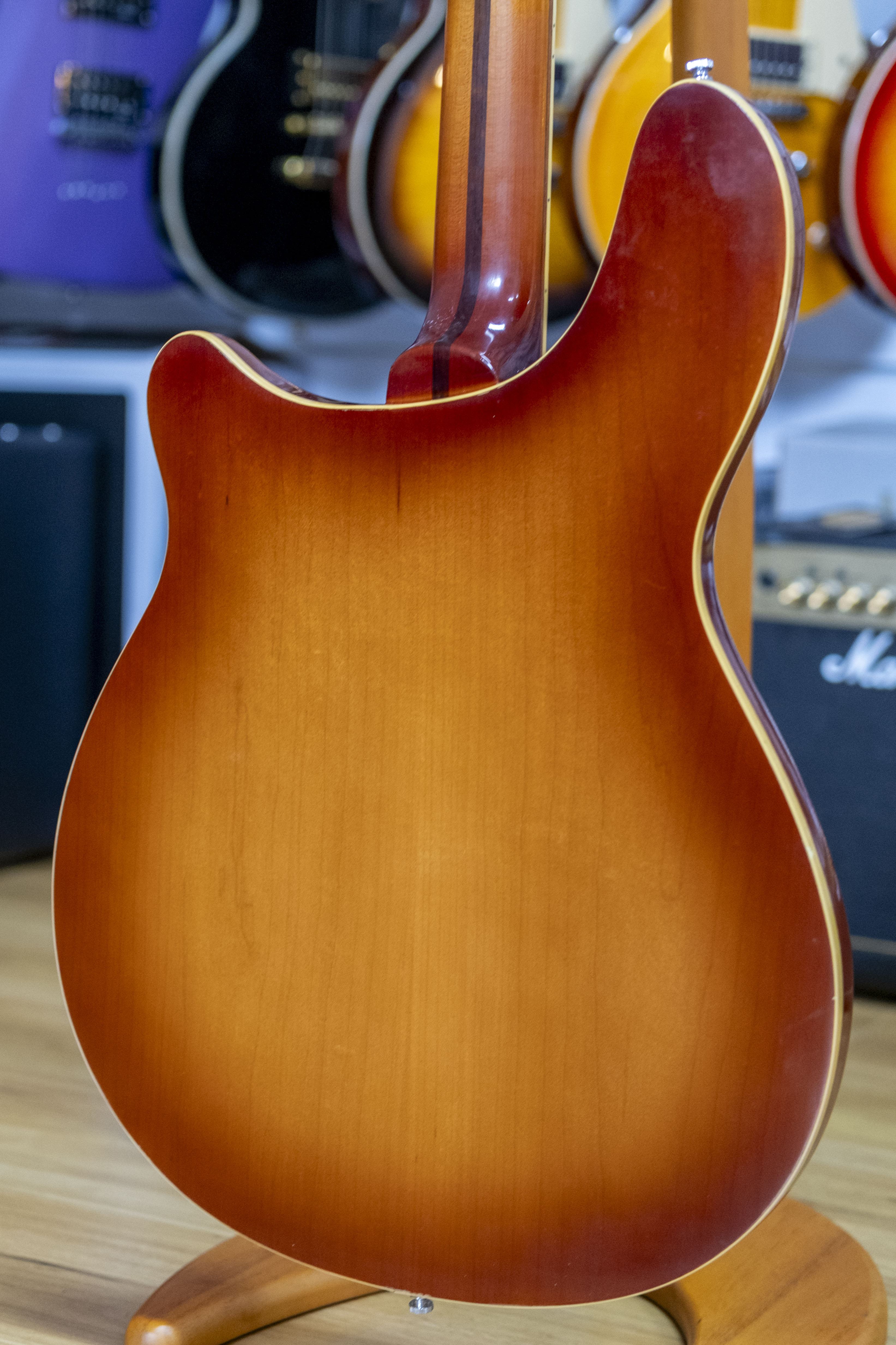 Rickenbacker 4005 Semi-Hollow Bass Guitar (Autumn Glow) (Pre-Owned, 1981)