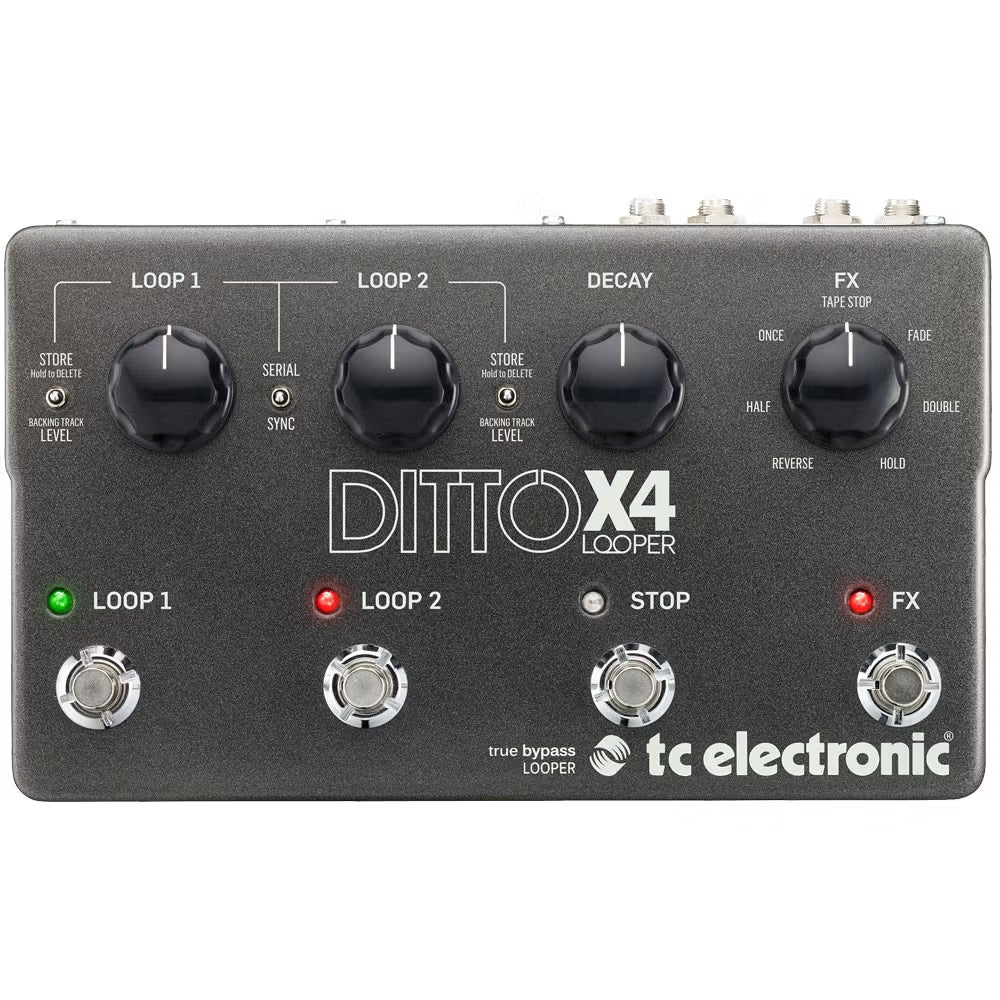 TC Electronic Ditto X4 Dual Track Looper with FX