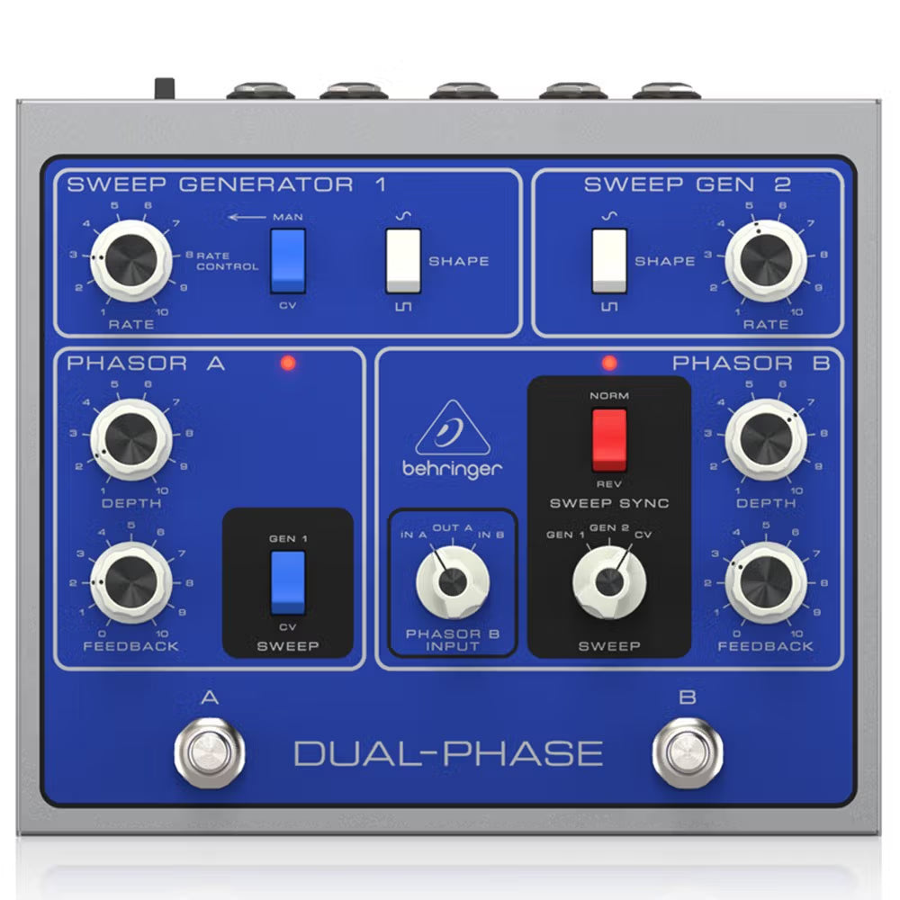 Behringer Dual-Phase Analog Phase Shifter Pedal