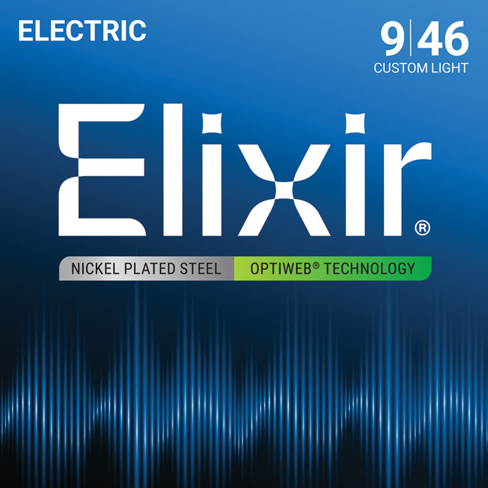 Elixir Optiweb Custom Light Electric Guitar Strings (9/46)