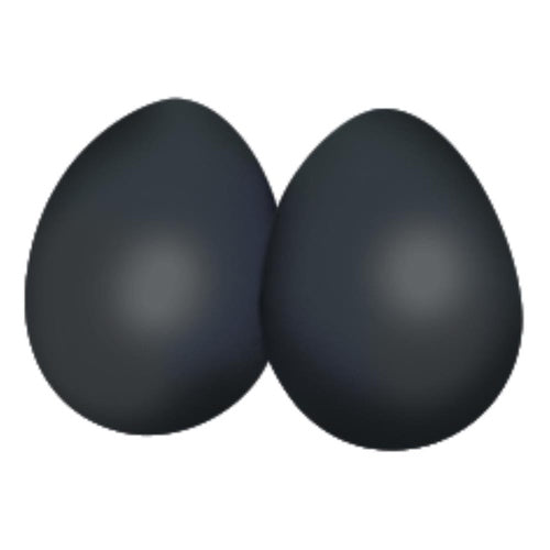 Mano Percussion Egg Shaker (Black)