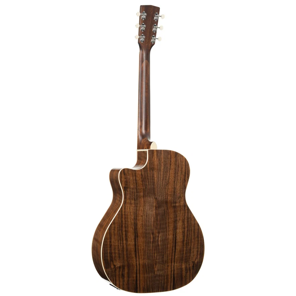 Cort Exotic Grand Auditorium Acoustic Electric Guitar (Solid Spruce/Walnut)