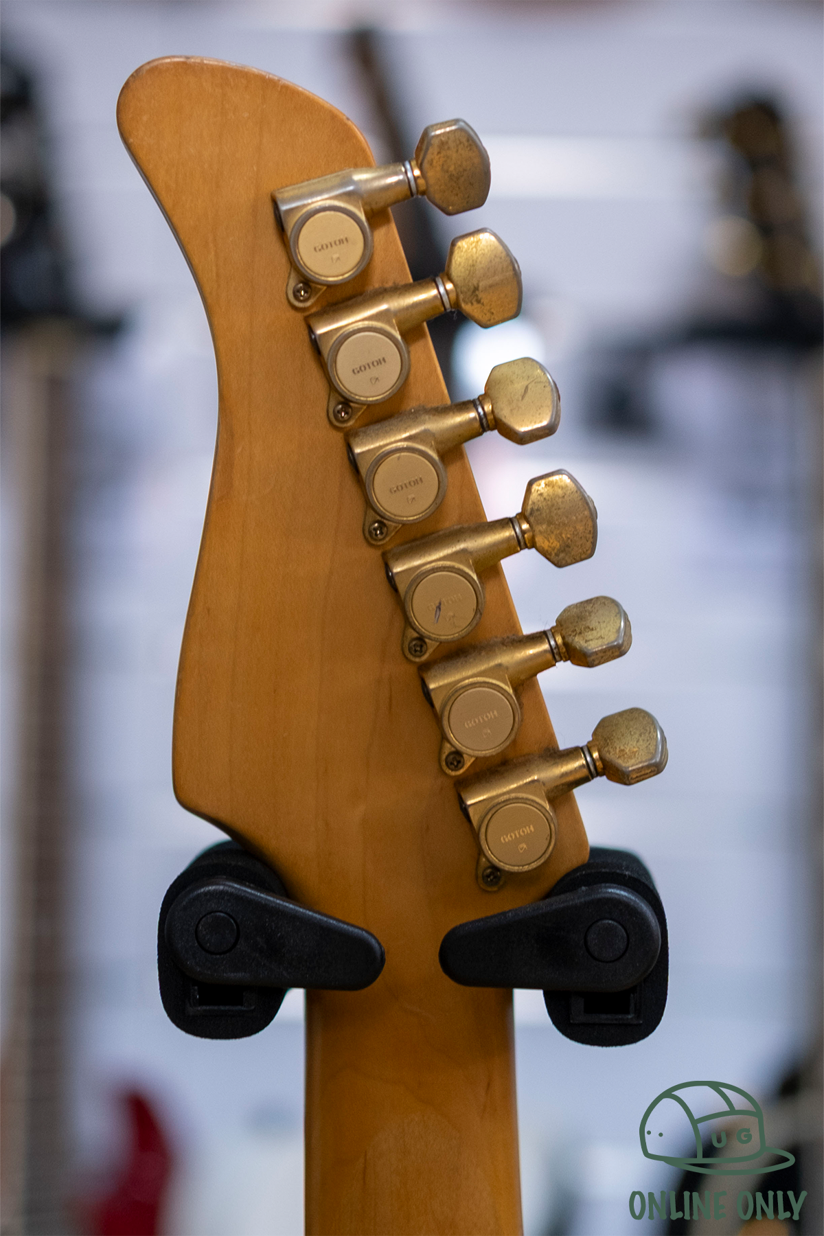 Fernandes FR-120 Electric Guitar (Transparent Black) (Pre-Owned, MIJ 1990's)