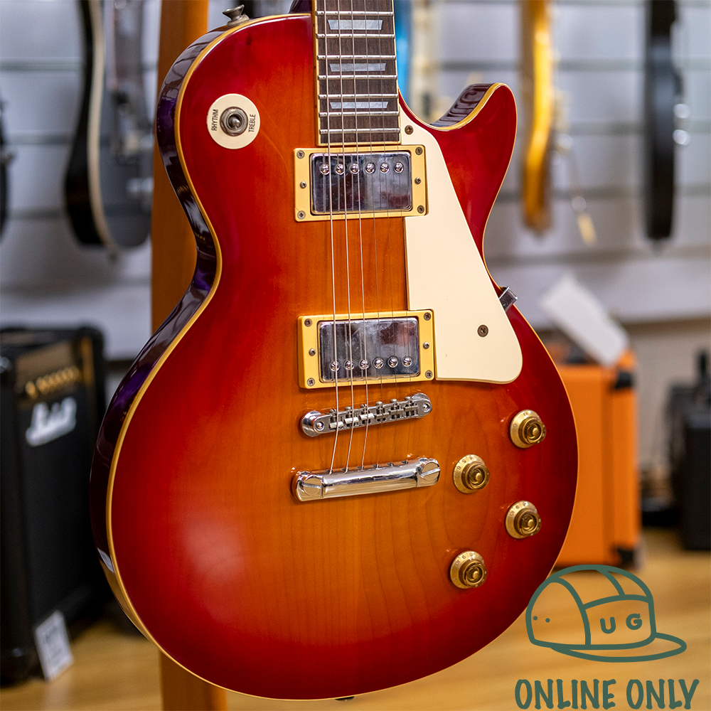 Greco EG59-60 'LP' Plain Top Electric Guitar (Cherry Sunburst) (Pre-Owned, 1990's MIK)